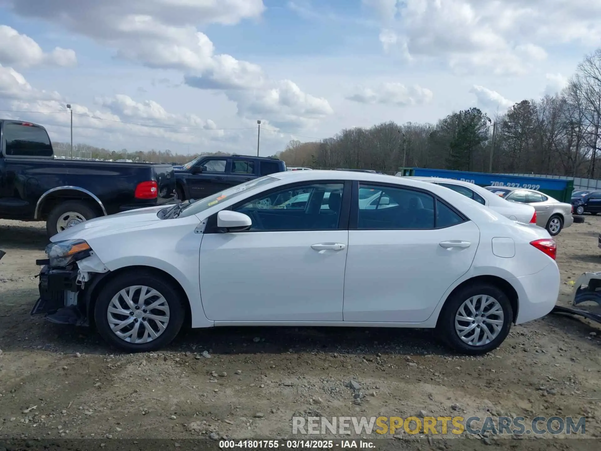 15 Photograph of a damaged car 5YFBURHE1KP920004 TOYOTA COROLLA 2019
