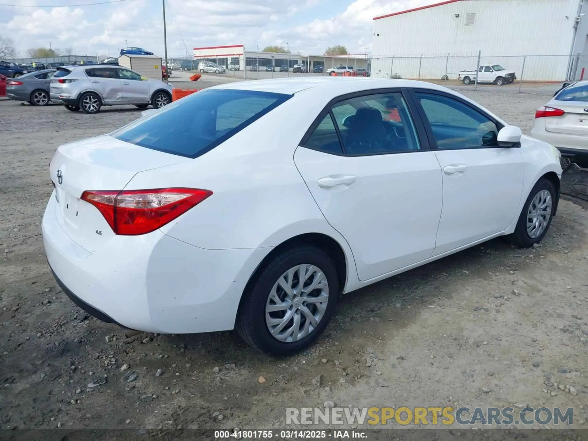 4 Photograph of a damaged car 5YFBURHE1KP920004 TOYOTA COROLLA 2019