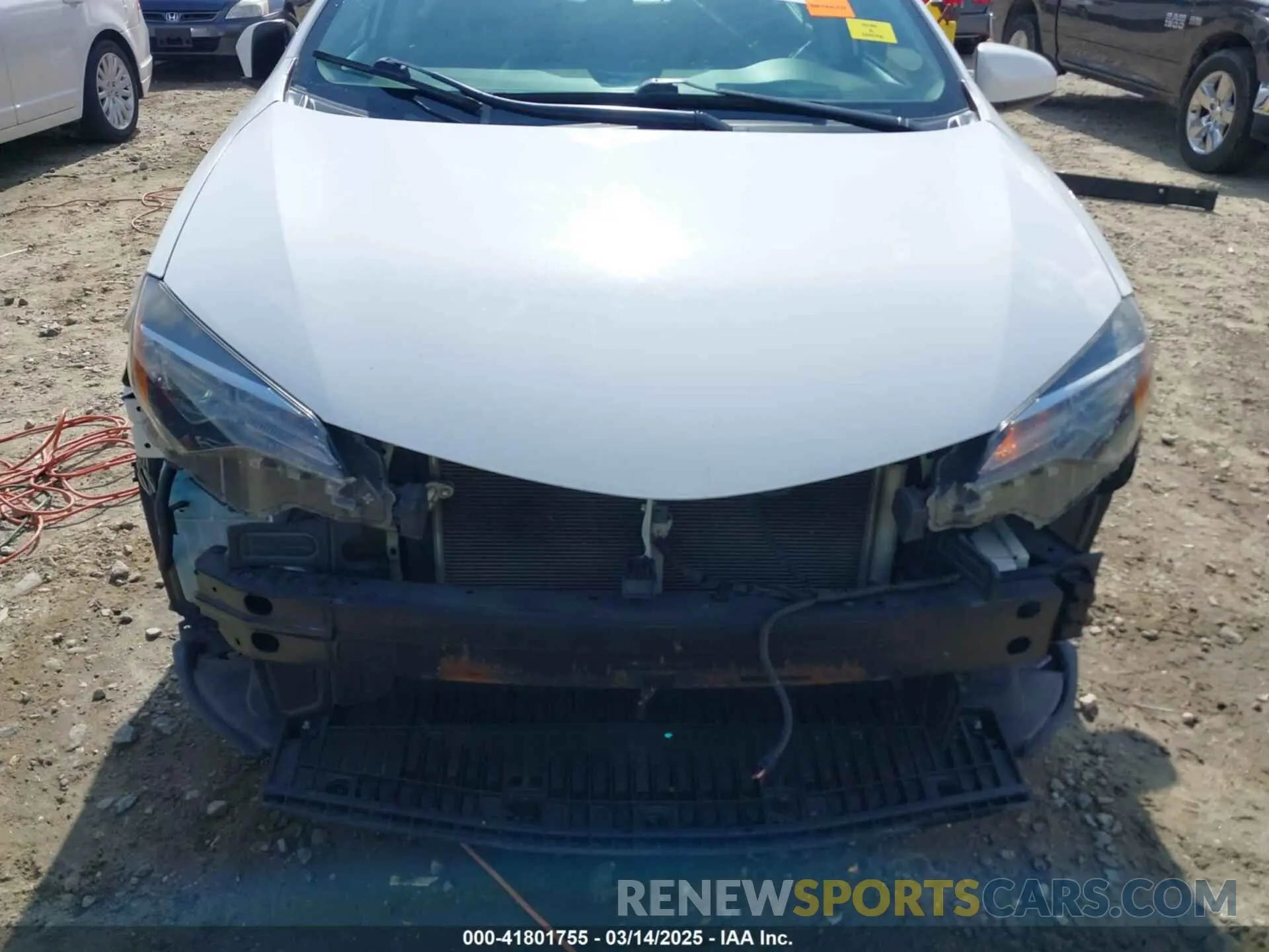 6 Photograph of a damaged car 5YFBURHE1KP920004 TOYOTA COROLLA 2019