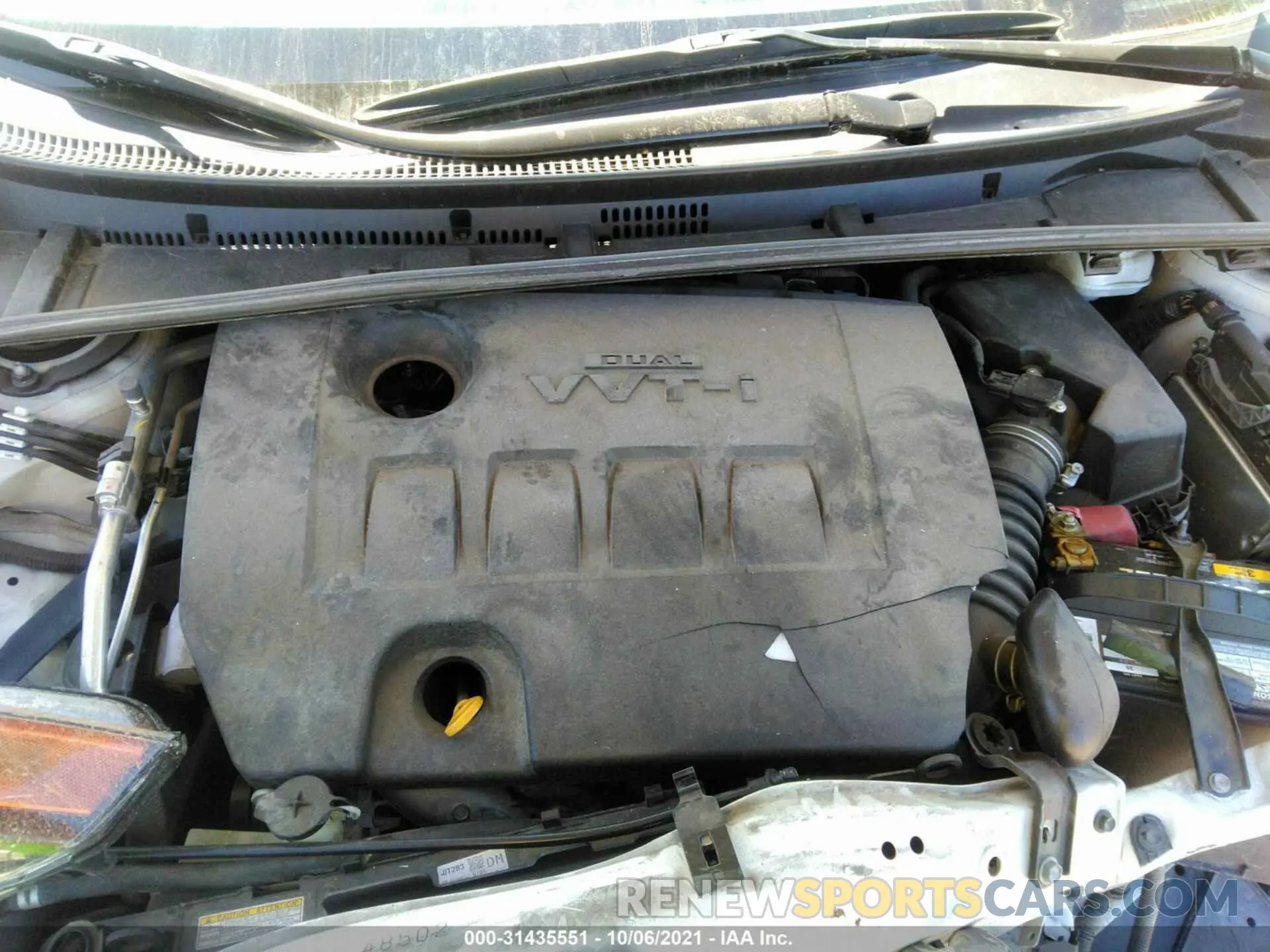 10 Photograph of a damaged car 5YFBURHE1KP923761 TOYOTA COROLLA 2019