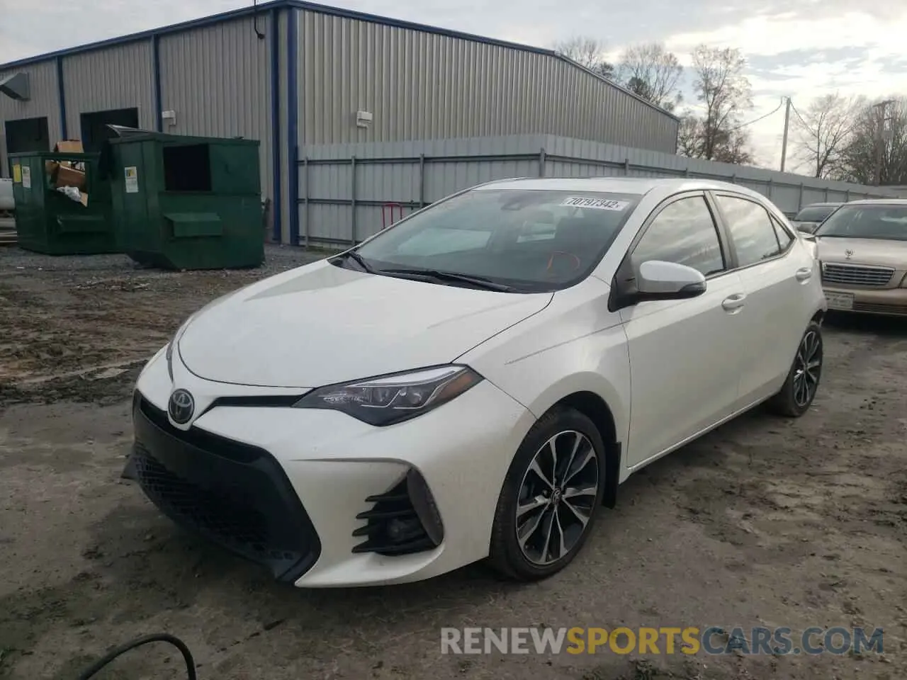 1 Photograph of a damaged car 5YFBURHE1KP926143 TOYOTA COROLLA 2019