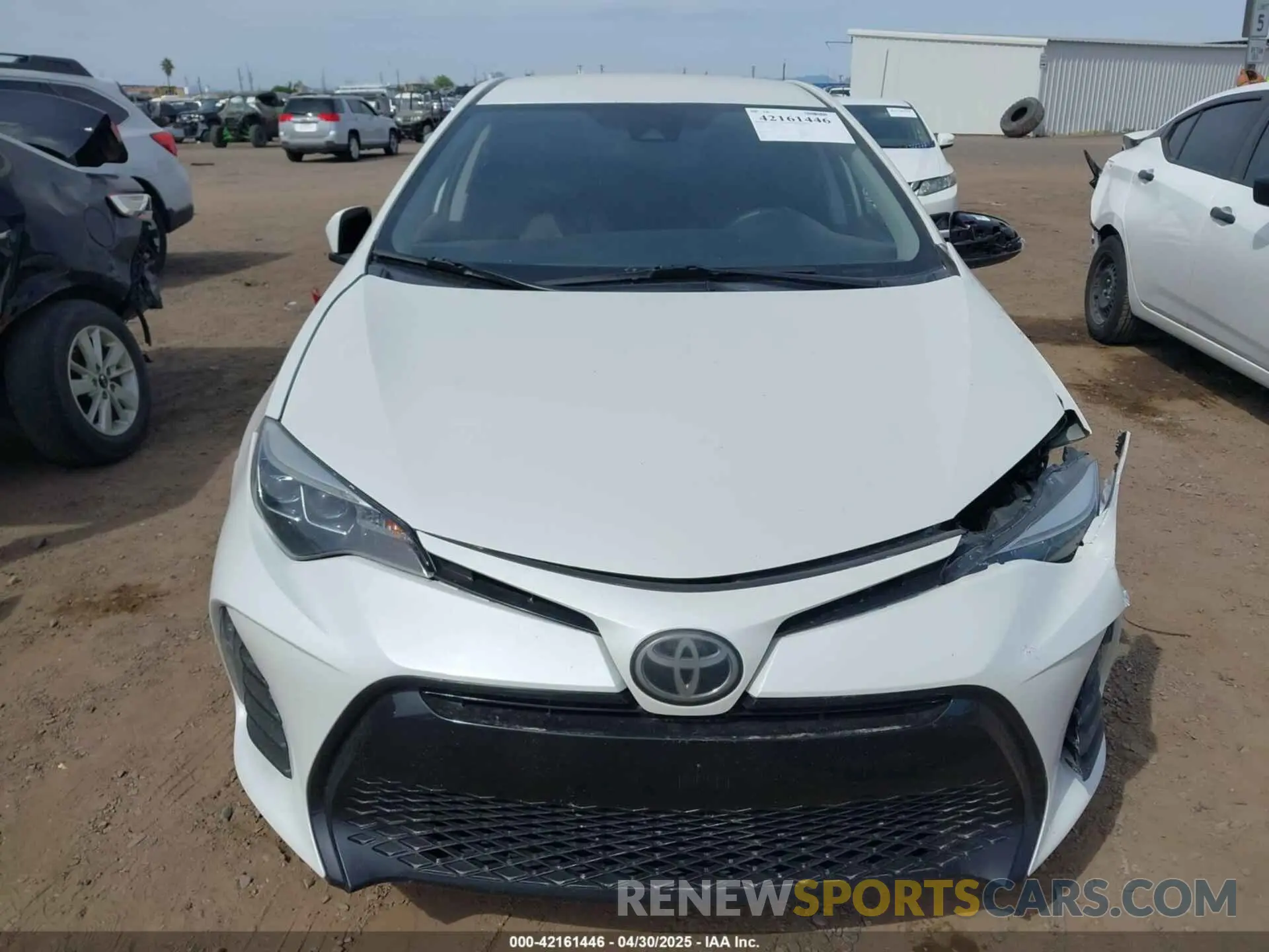 12 Фотография поврежденного автомобиля 5YFBURHE1KP928426 TOYOTA COROLLA 2019
