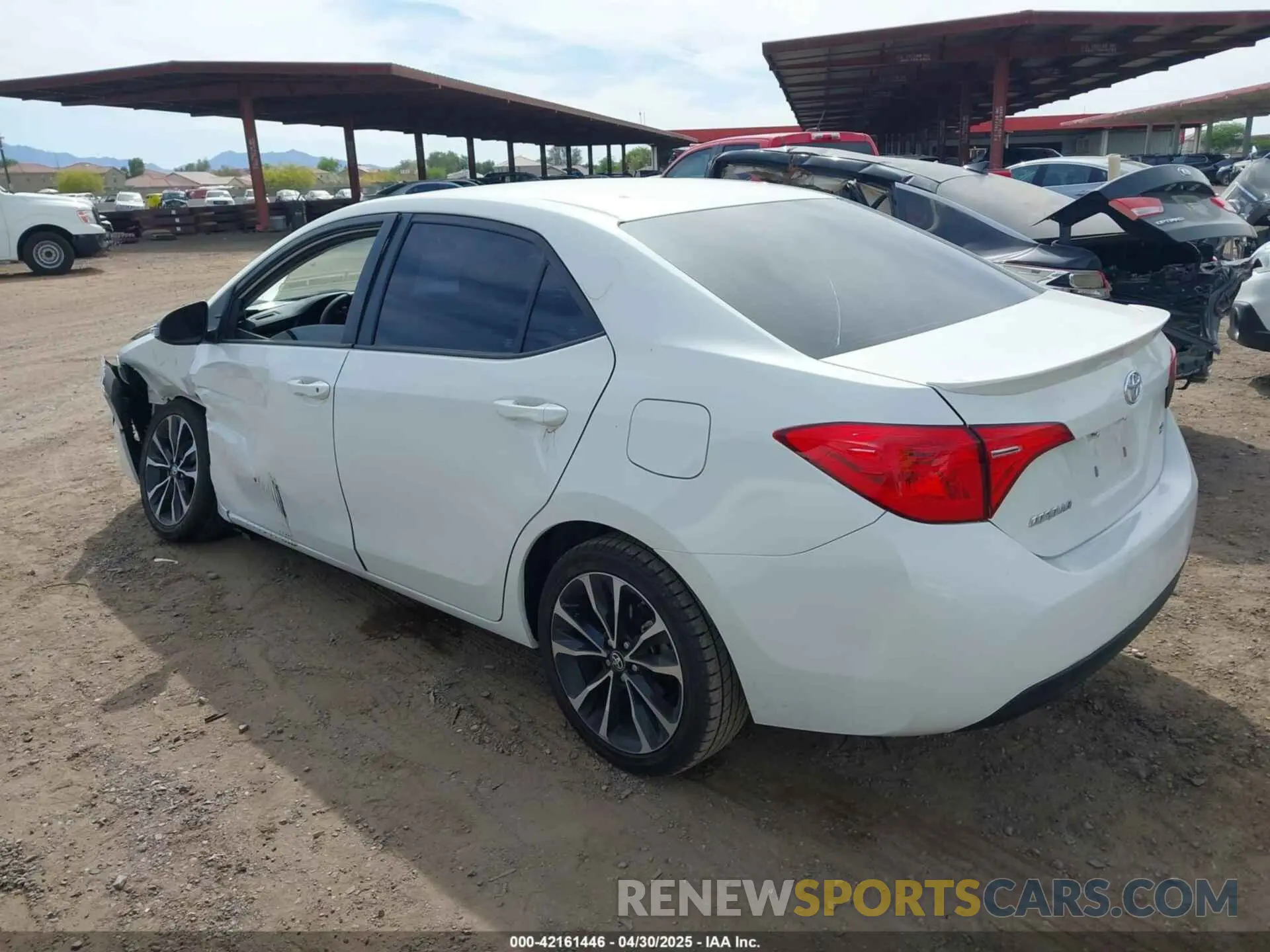 3 Фотография поврежденного автомобиля 5YFBURHE1KP928426 TOYOTA COROLLA 2019