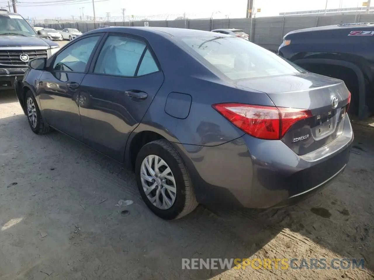 3 Photograph of a damaged car 5YFBURHE1KP928488 TOYOTA COROLLA 2019