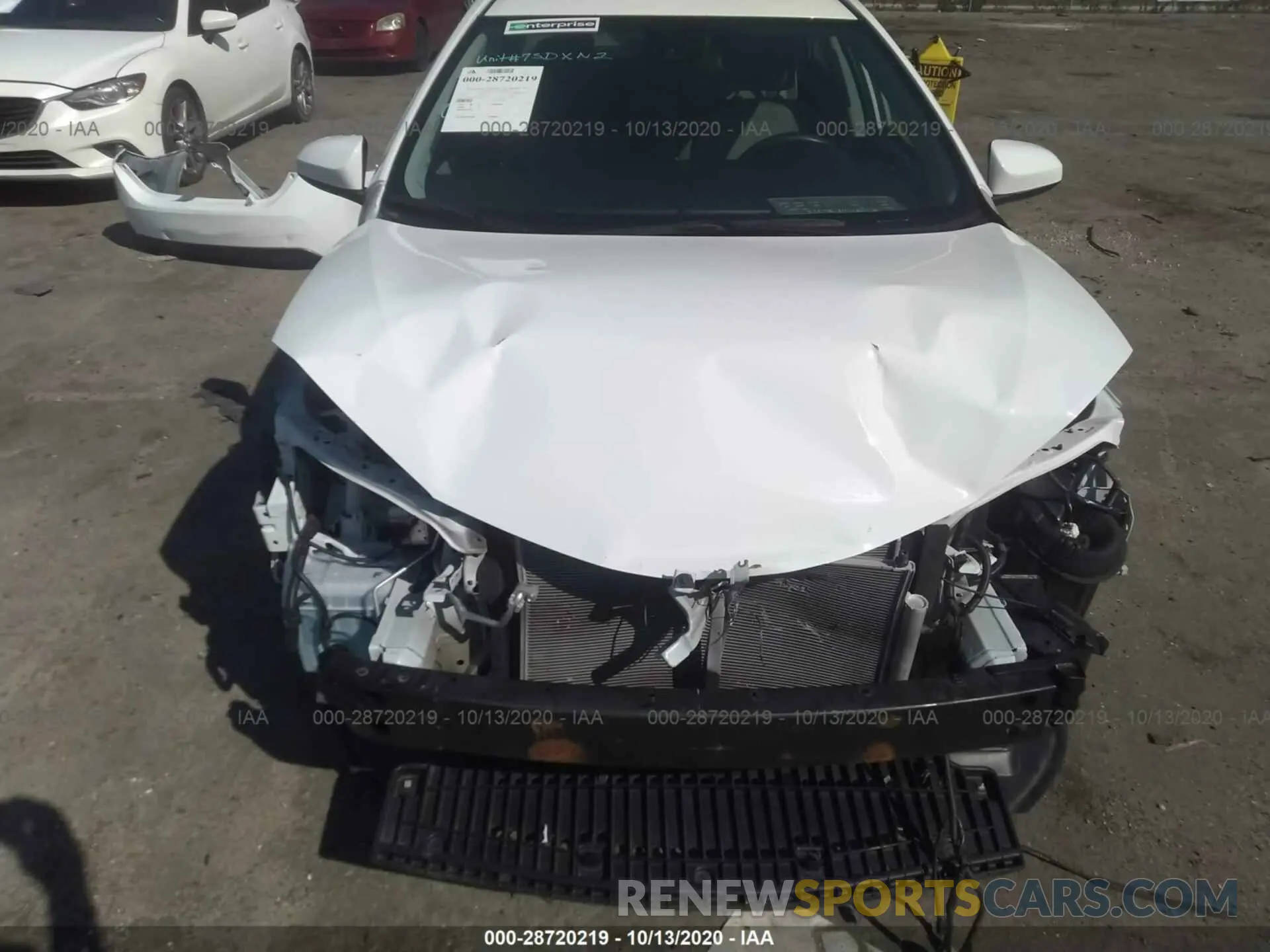 6 Photograph of a damaged car 5YFBURHE1KP932122 TOYOTA COROLLA 2019