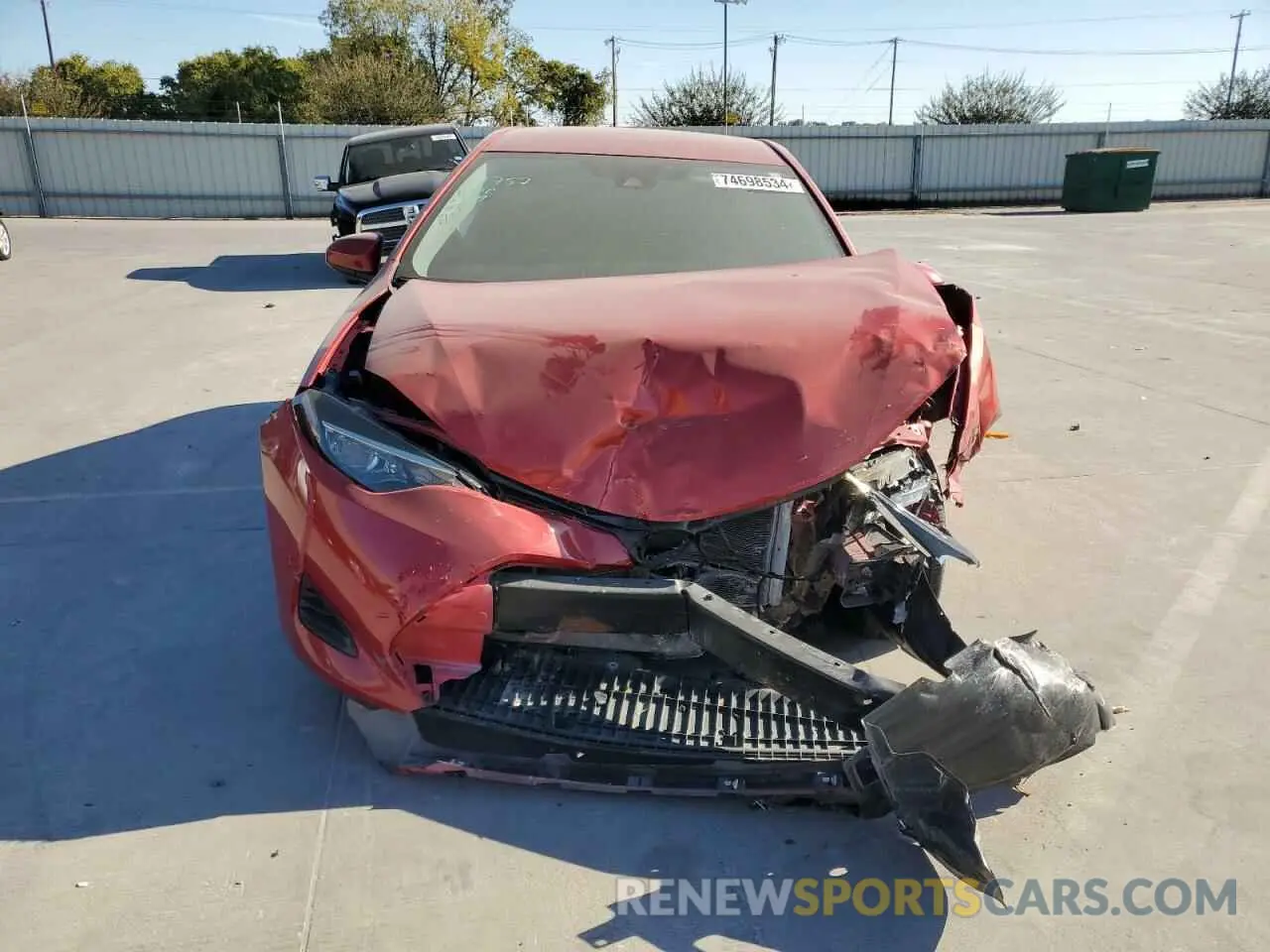 5 Photograph of a damaged car 5YFBURHE1KP934307 TOYOTA COROLLA 2019