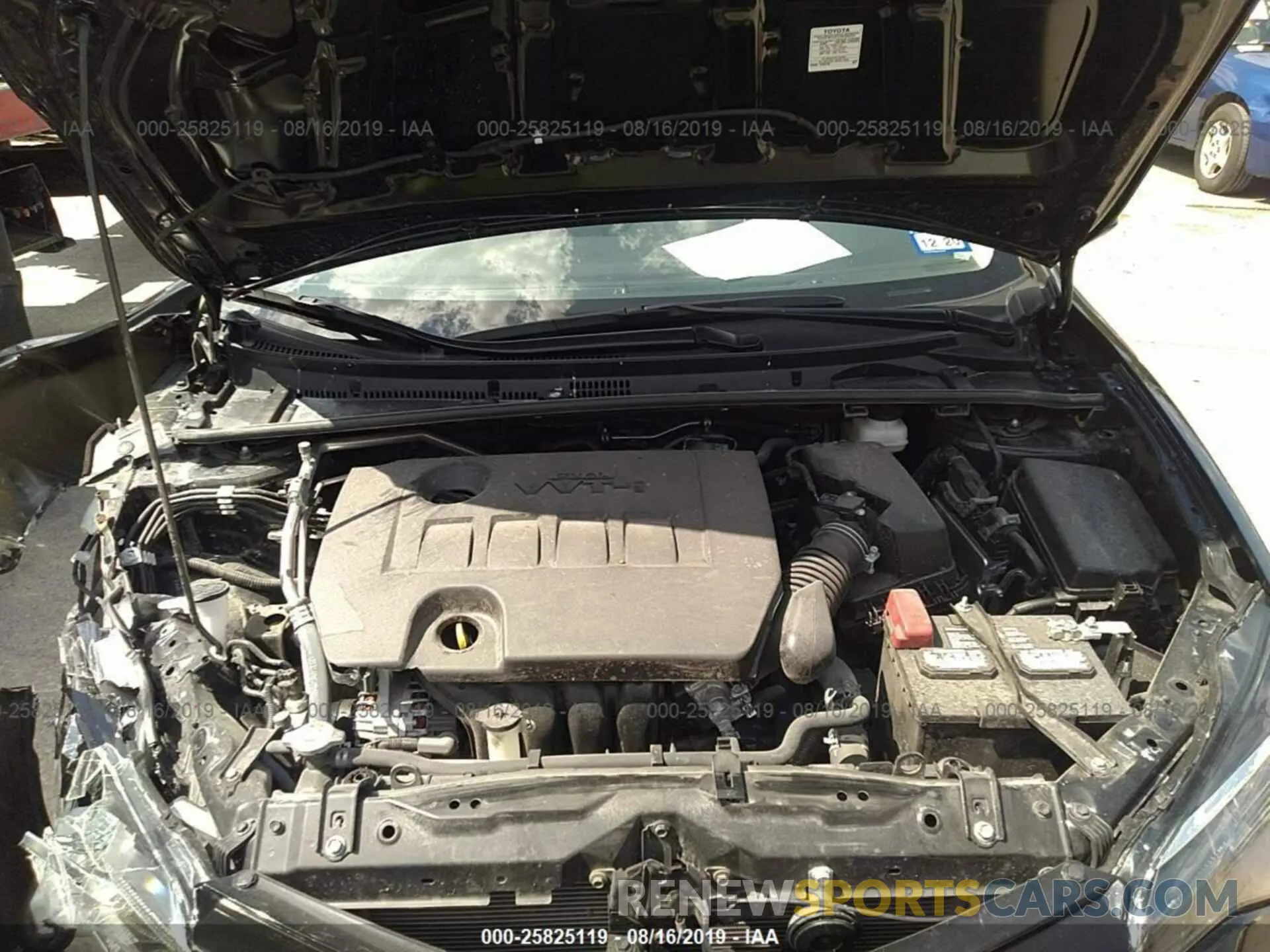 10 Photograph of a damaged car 5YFBURHE1KP935764 TOYOTA COROLLA 2019