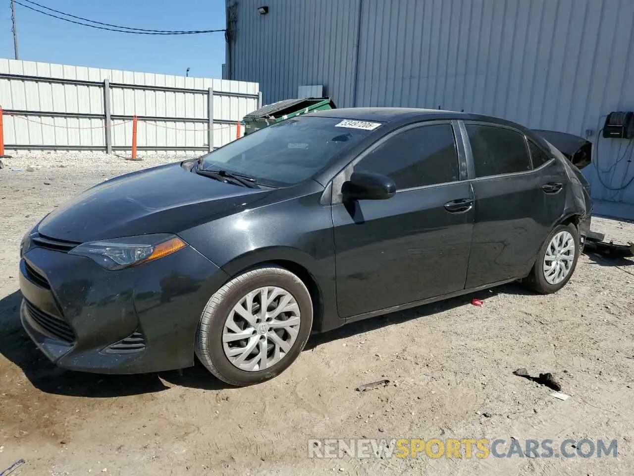 1 Photograph of a damaged car 5YFBURHE1KP939118 TOYOTA COROLLA 2019