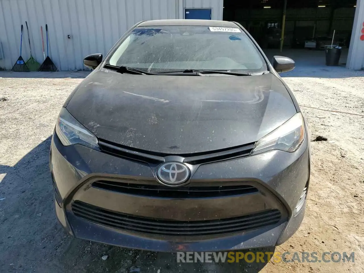 5 Photograph of a damaged car 5YFBURHE1KP939118 TOYOTA COROLLA 2019