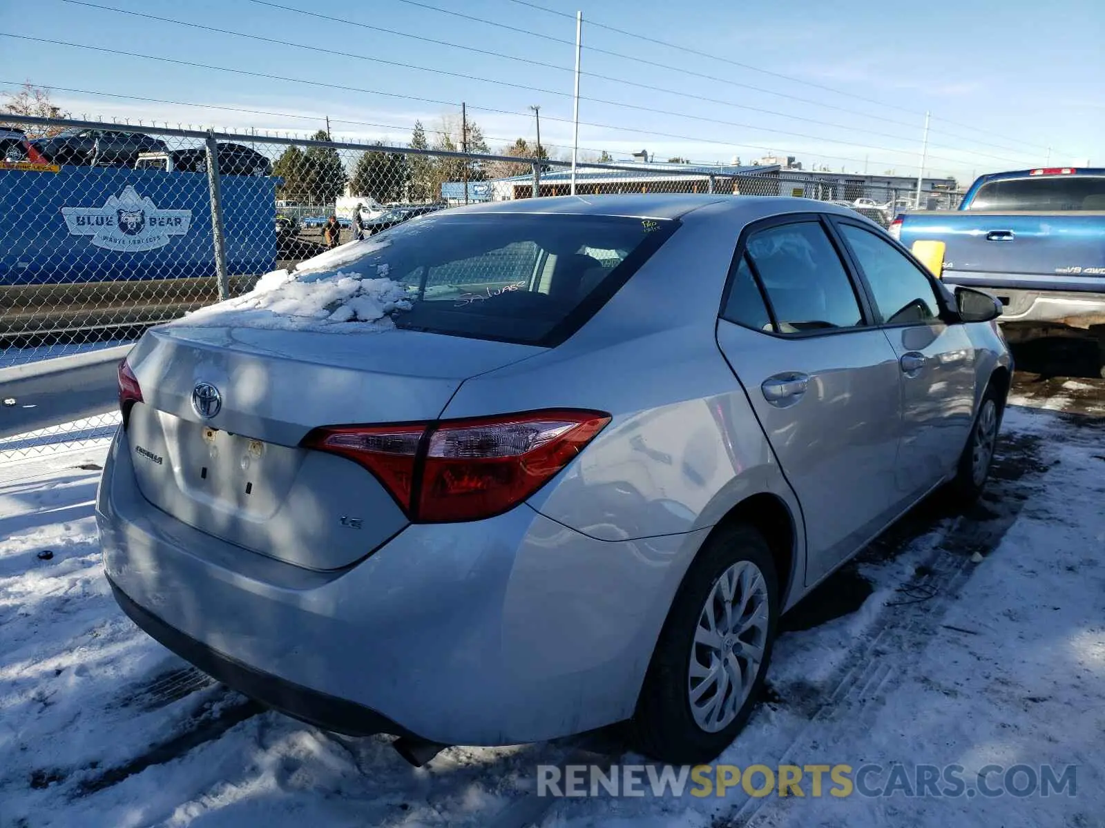 4 Photograph of a damaged car 5YFBURHE1KP939216 TOYOTA COROLLA 2019
