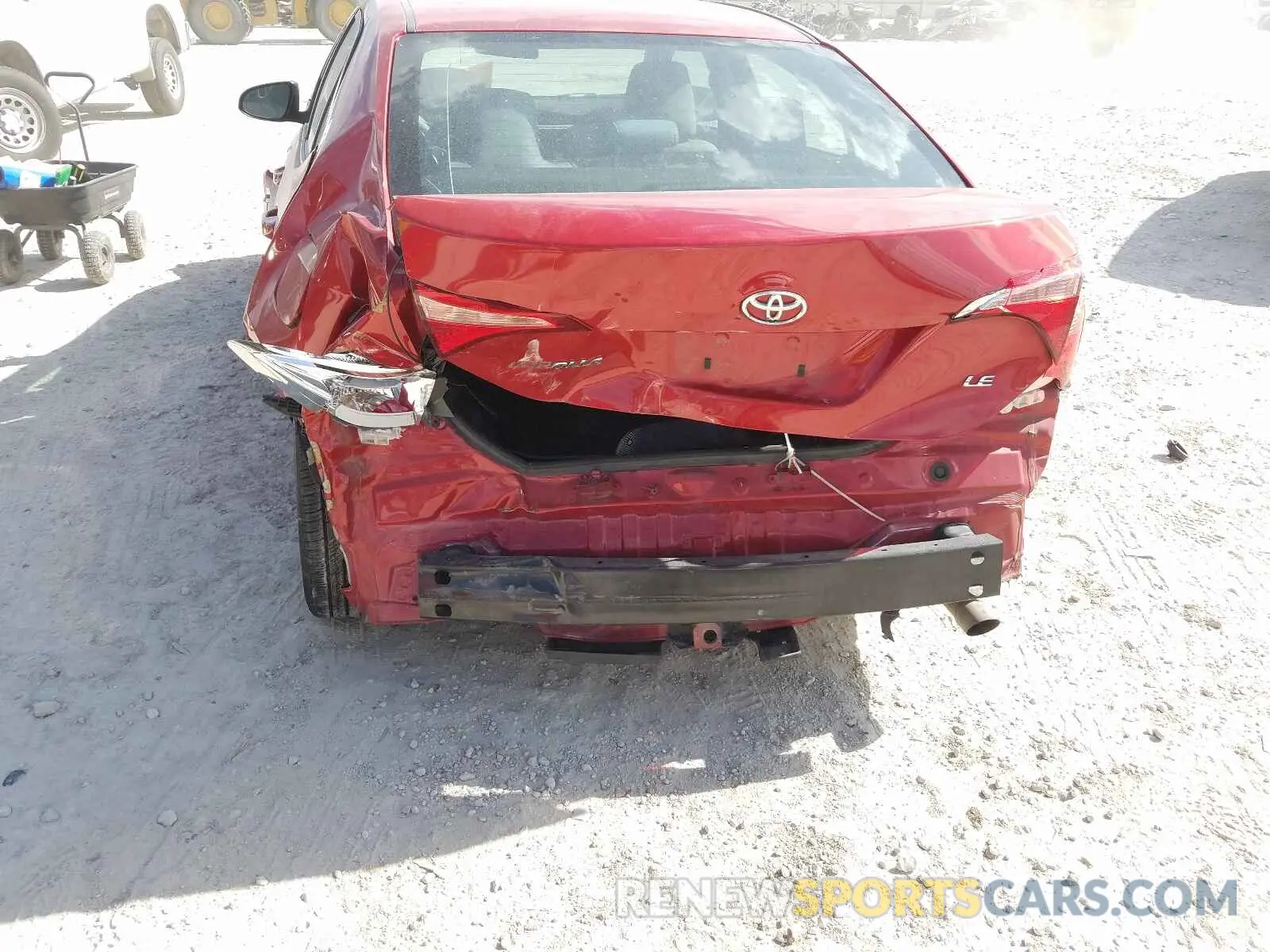 9 Photograph of a damaged car 5YFBURHE1KP940284 TOYOTA COROLLA 2019