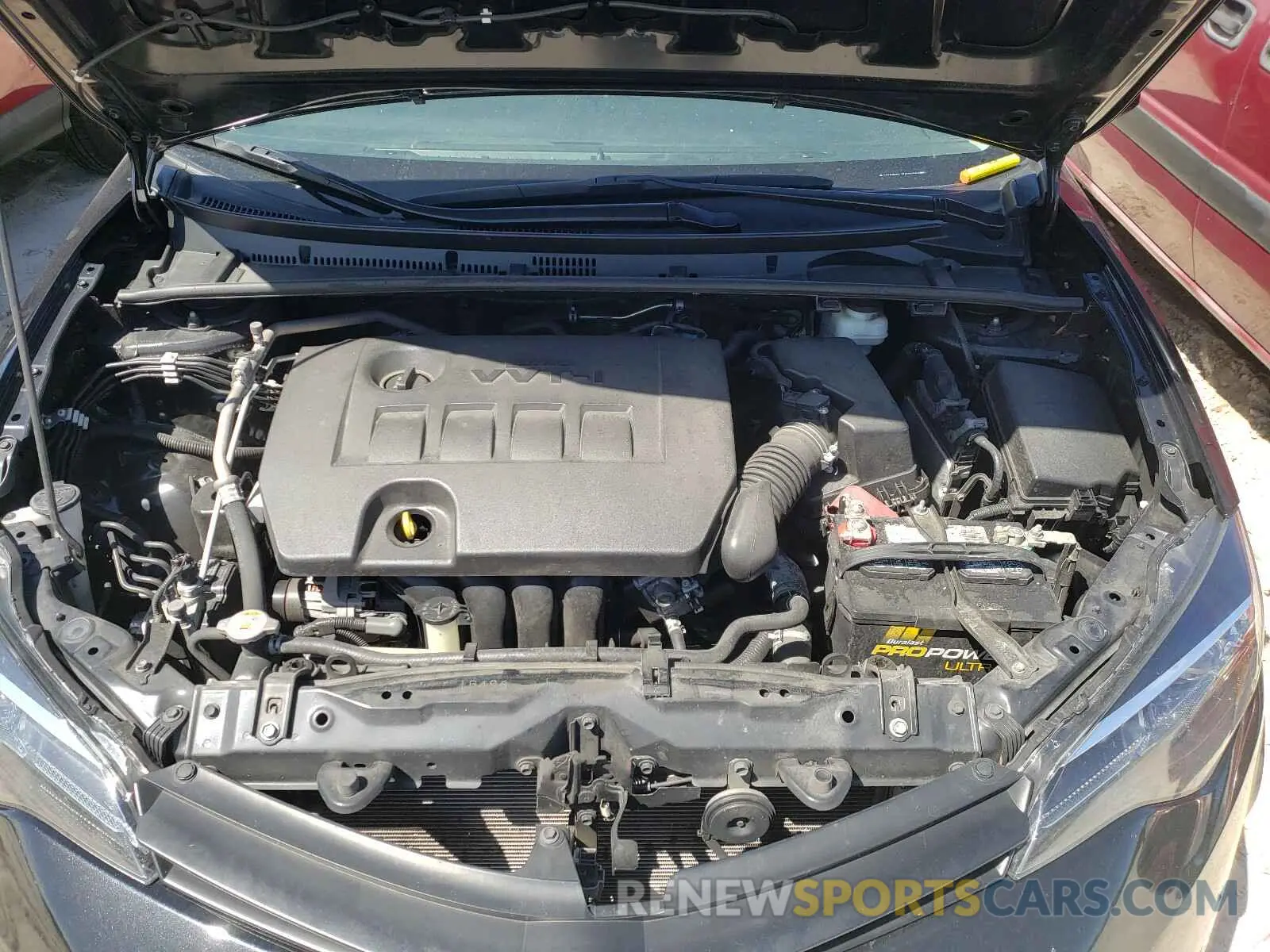 7 Photograph of a damaged car 5YFBURHE1KP940687 TOYOTA COROLLA 2019