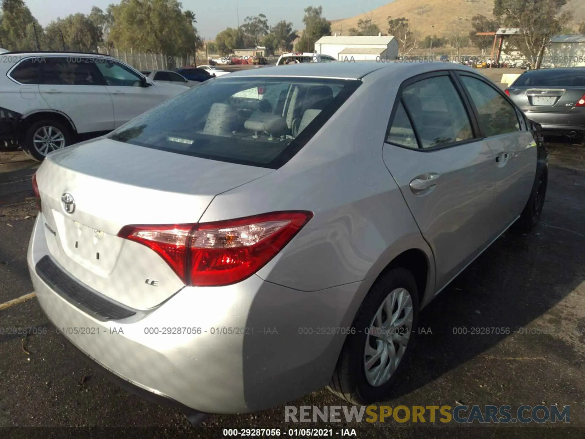 4 Photograph of a damaged car 5YFBURHE1KP945971 TOYOTA COROLLA 2019
