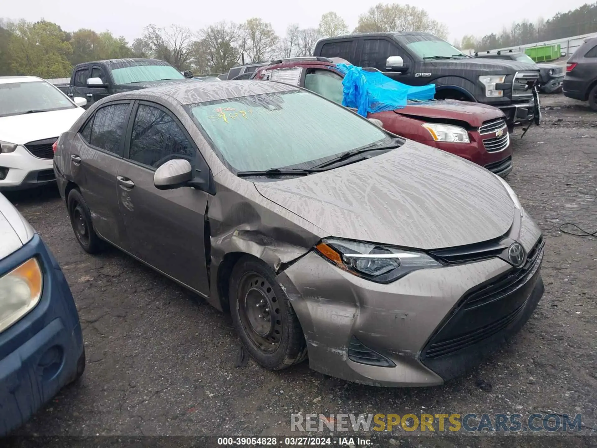 1 Photograph of a damaged car 5YFBURHE1KP946859 TOYOTA COROLLA 2019