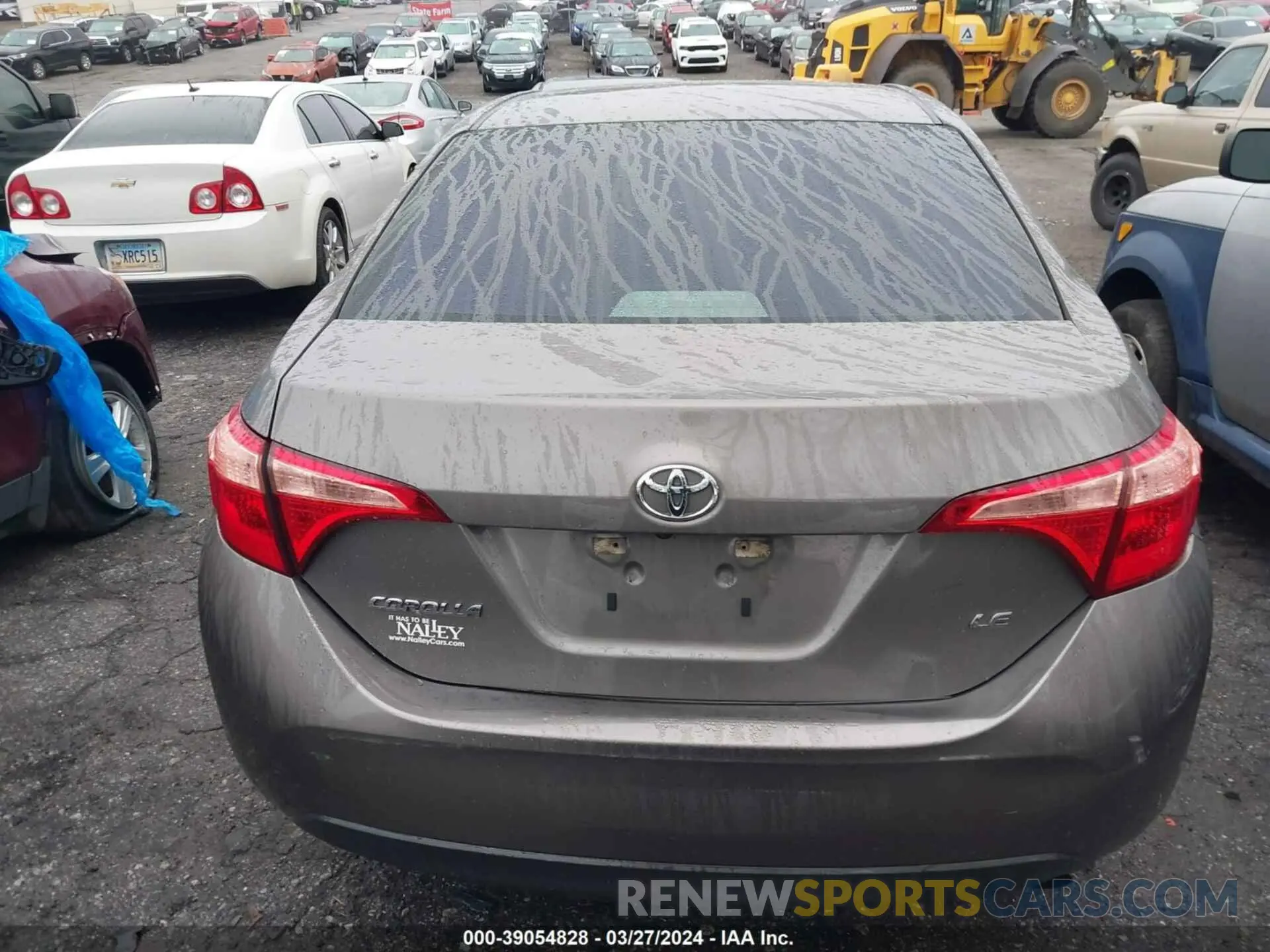 16 Photograph of a damaged car 5YFBURHE1KP946859 TOYOTA COROLLA 2019