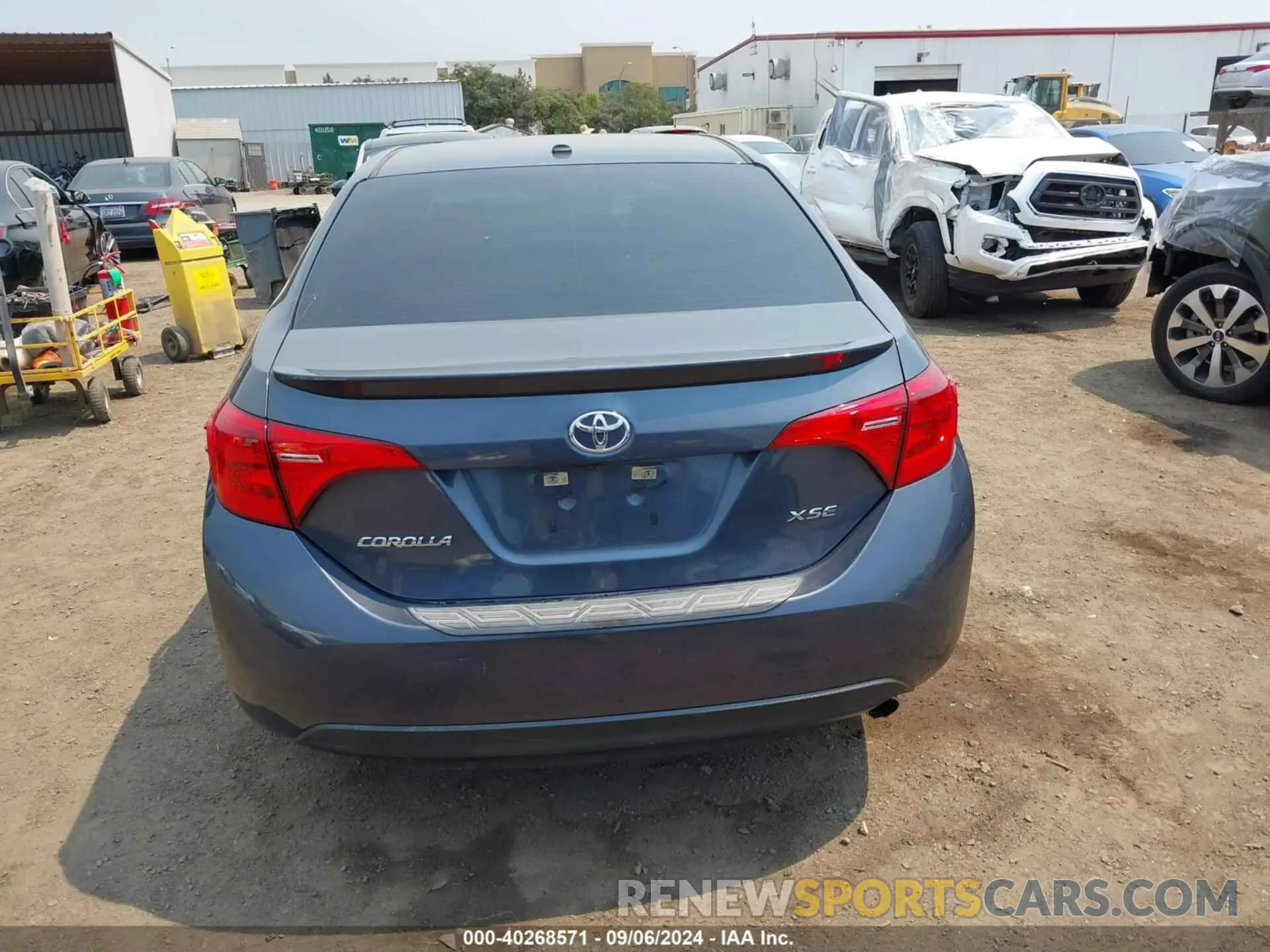16 Photograph of a damaged car 5YFBURHE1KP949048 TOYOTA COROLLA 2019