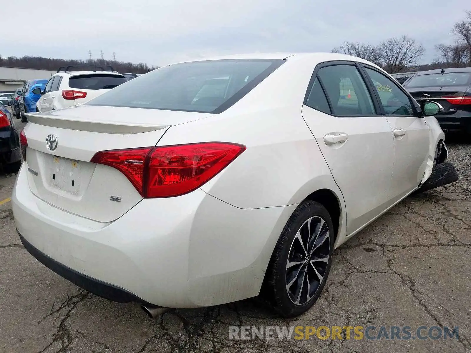 4 Photograph of a damaged car 5YFBURHE2KP857995 TOYOTA COROLLA 2019