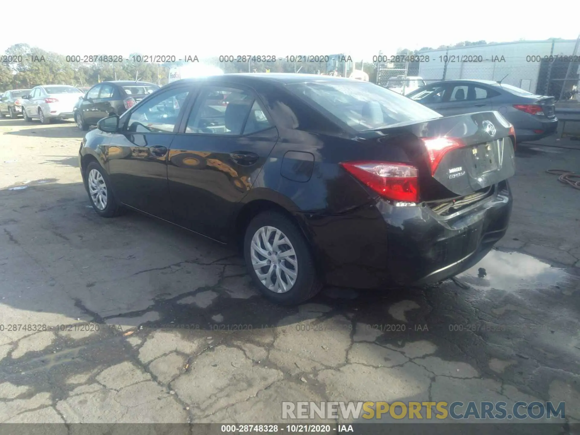 3 Photograph of a damaged car 5YFBURHE2KP859696 TOYOTA COROLLA 2019