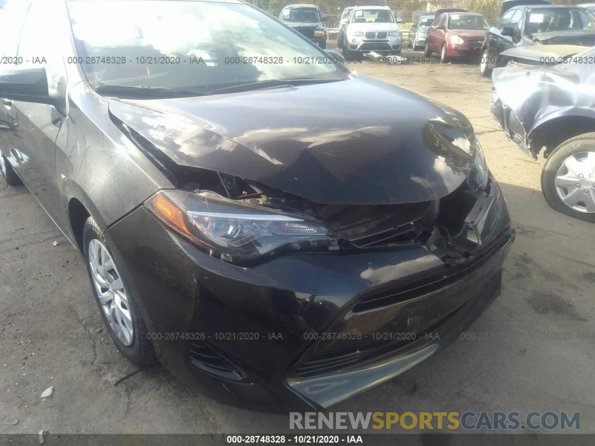 6 Photograph of a damaged car 5YFBURHE2KP859696 TOYOTA COROLLA 2019