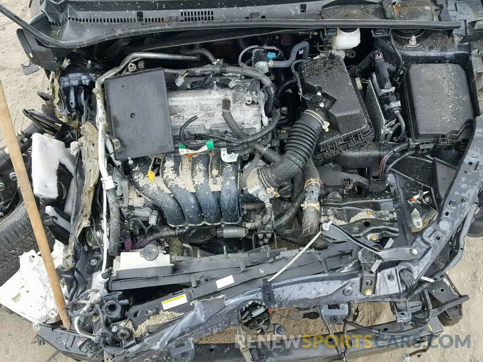 7 Photograph of a damaged car 5YFBURHE2KP867555 TOYOTA COROLLA 2019