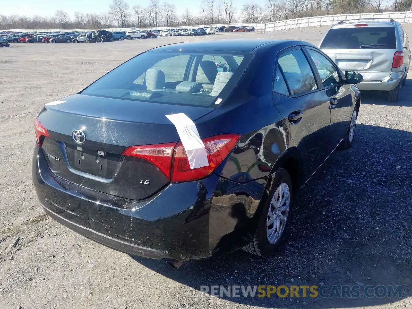 4 Photograph of a damaged car 5YFBURHE2KP871279 TOYOTA COROLLA 2019