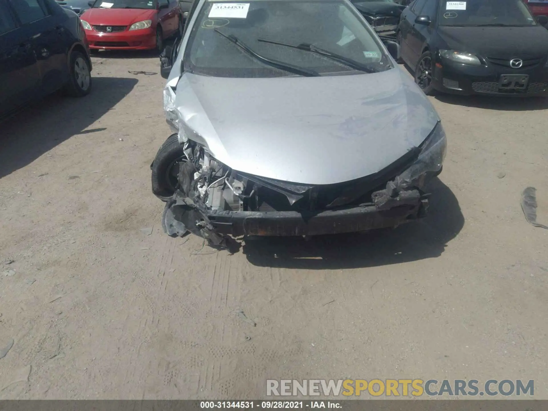 6 Фотография поврежденного автомобиля 5YFBURHE2KP875266 TOYOTA COROLLA 2019