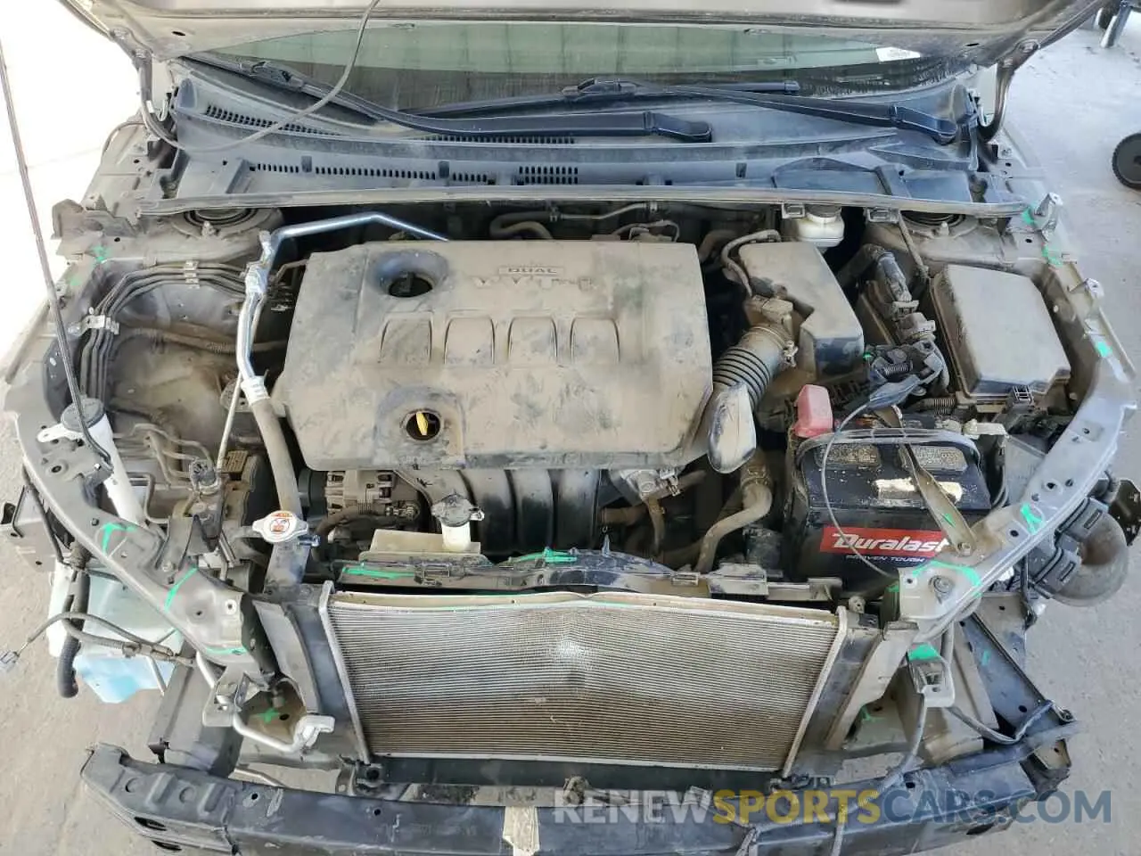 11 Photograph of a damaged car 5YFBURHE2KP875493 TOYOTA COROLLA 2019
