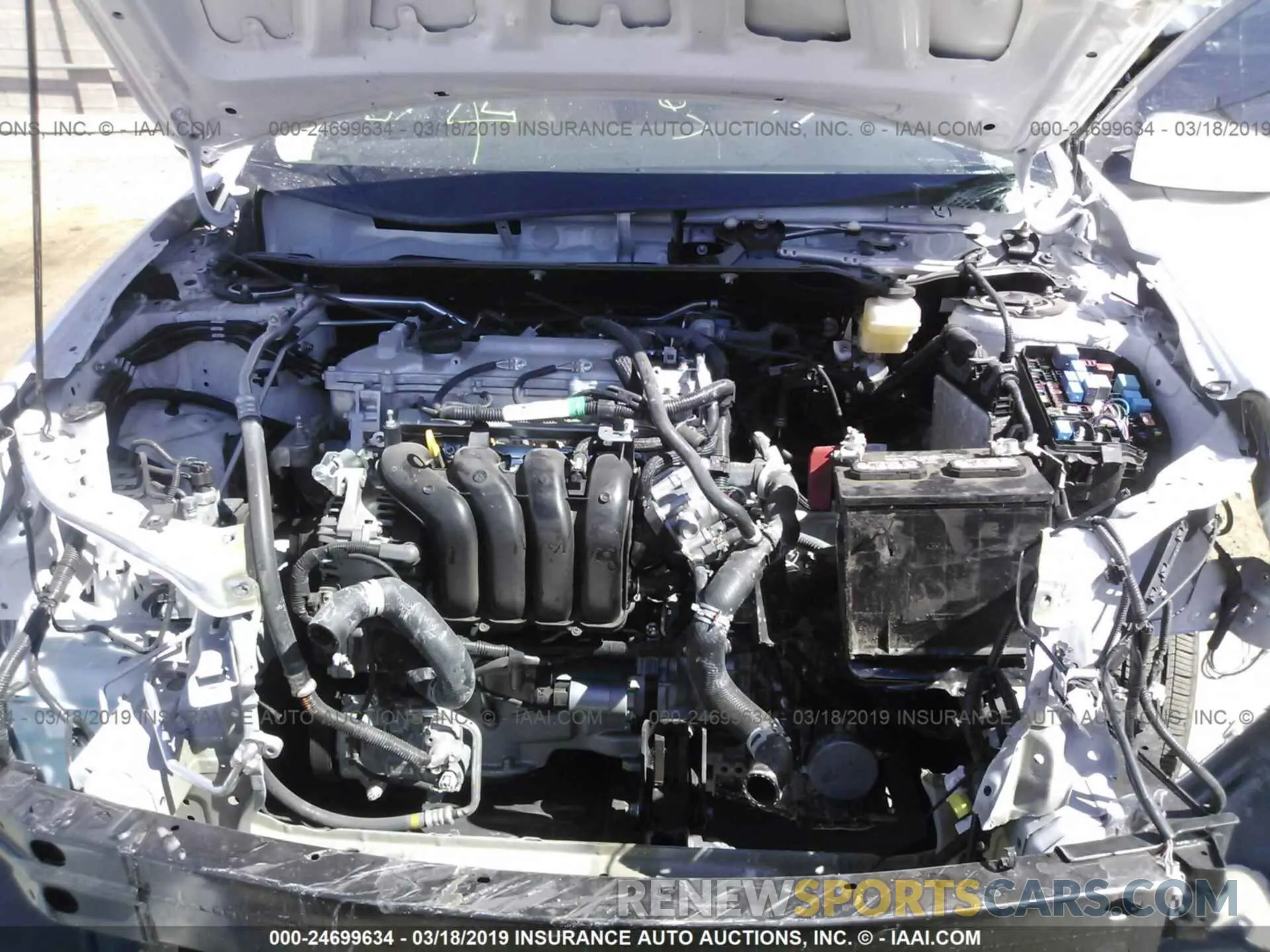 10 Photograph of a damaged car 5YFBURHE2KP877146 TOYOTA COROLLA 2019