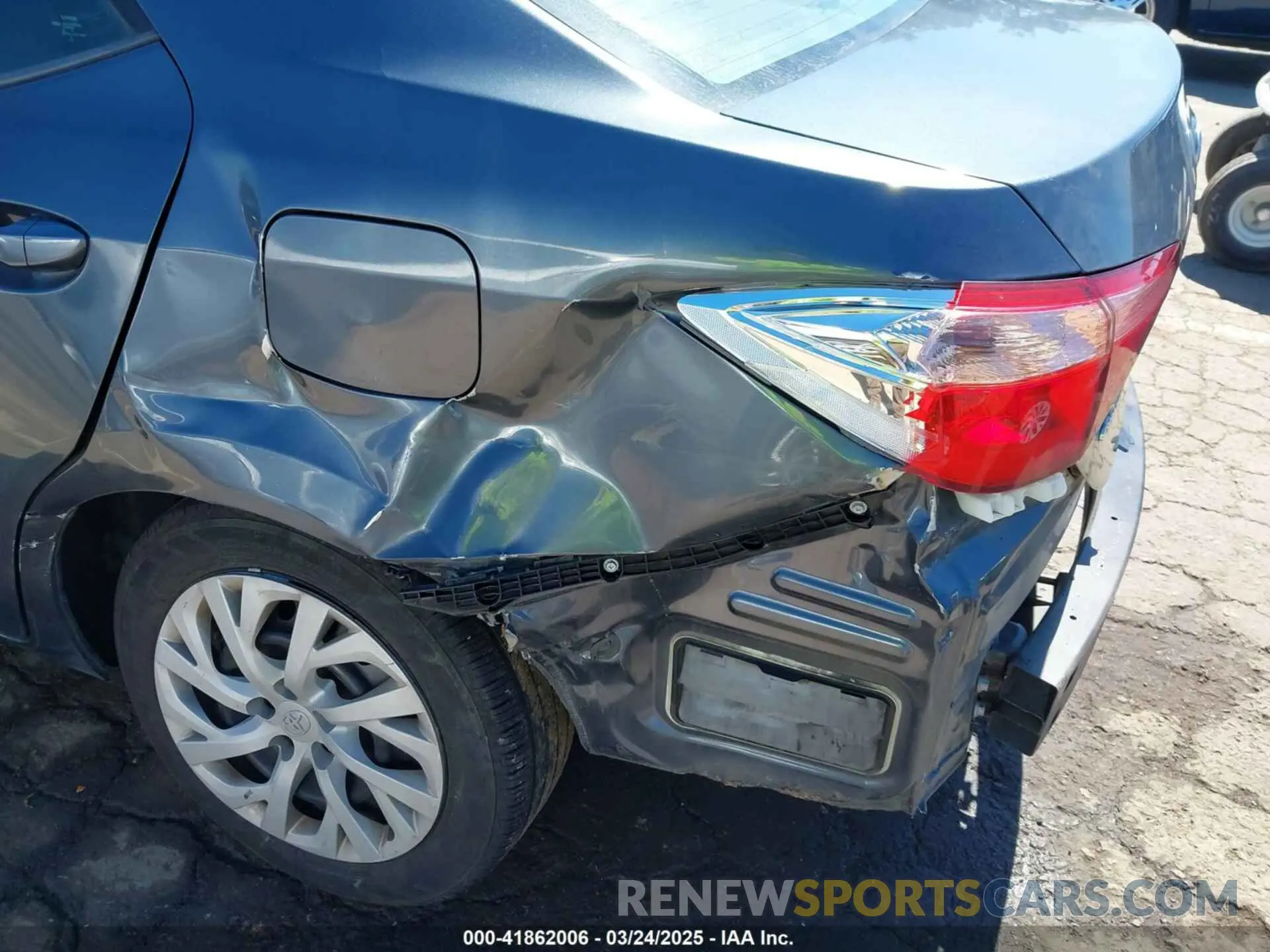 6 Фотография поврежденного автомобиля 5YFBURHE2KP877728 TOYOTA COROLLA 2019