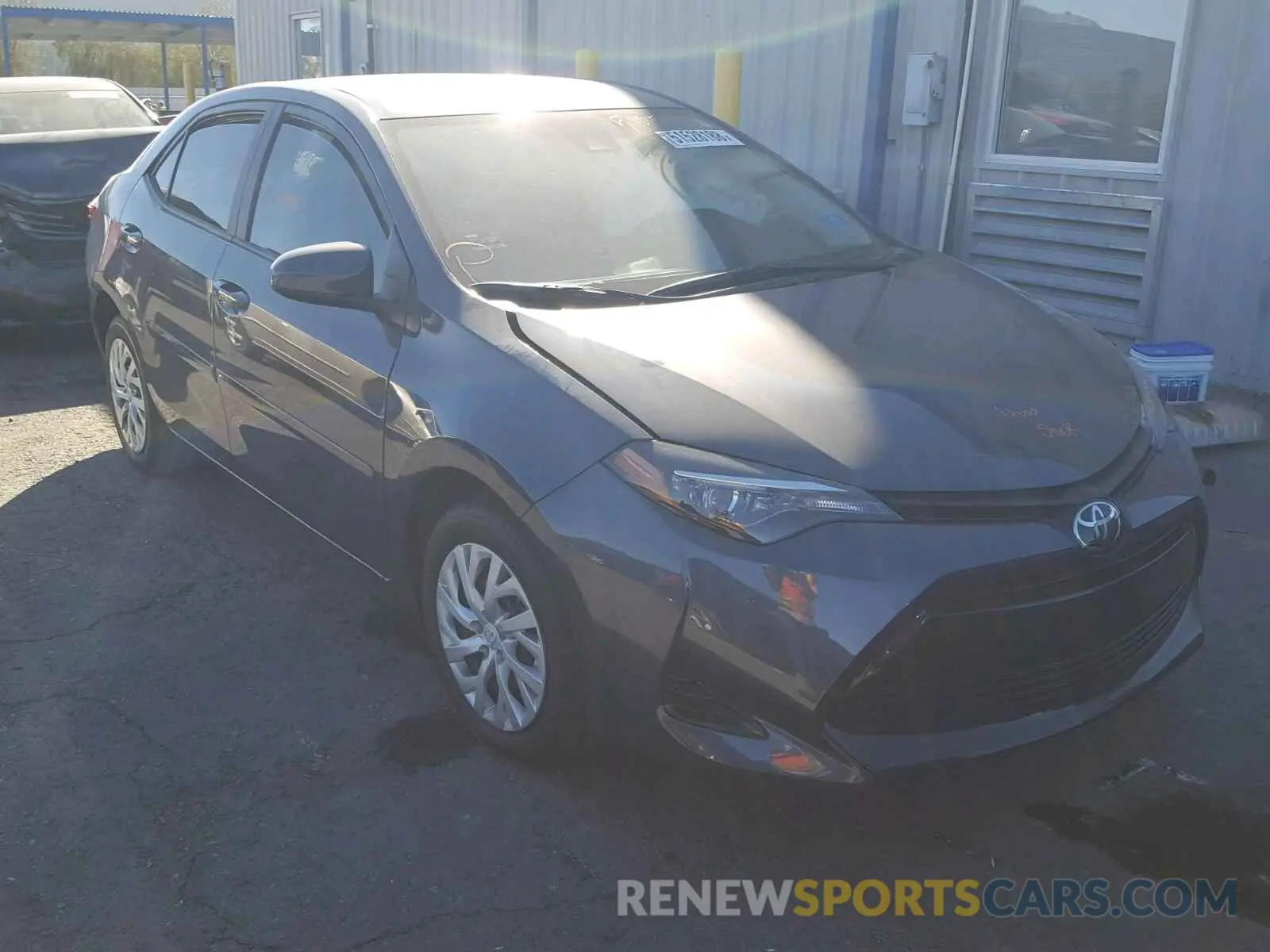 1 Photograph of a damaged car 5YFBURHE2KP878345 TOYOTA COROLLA 2019