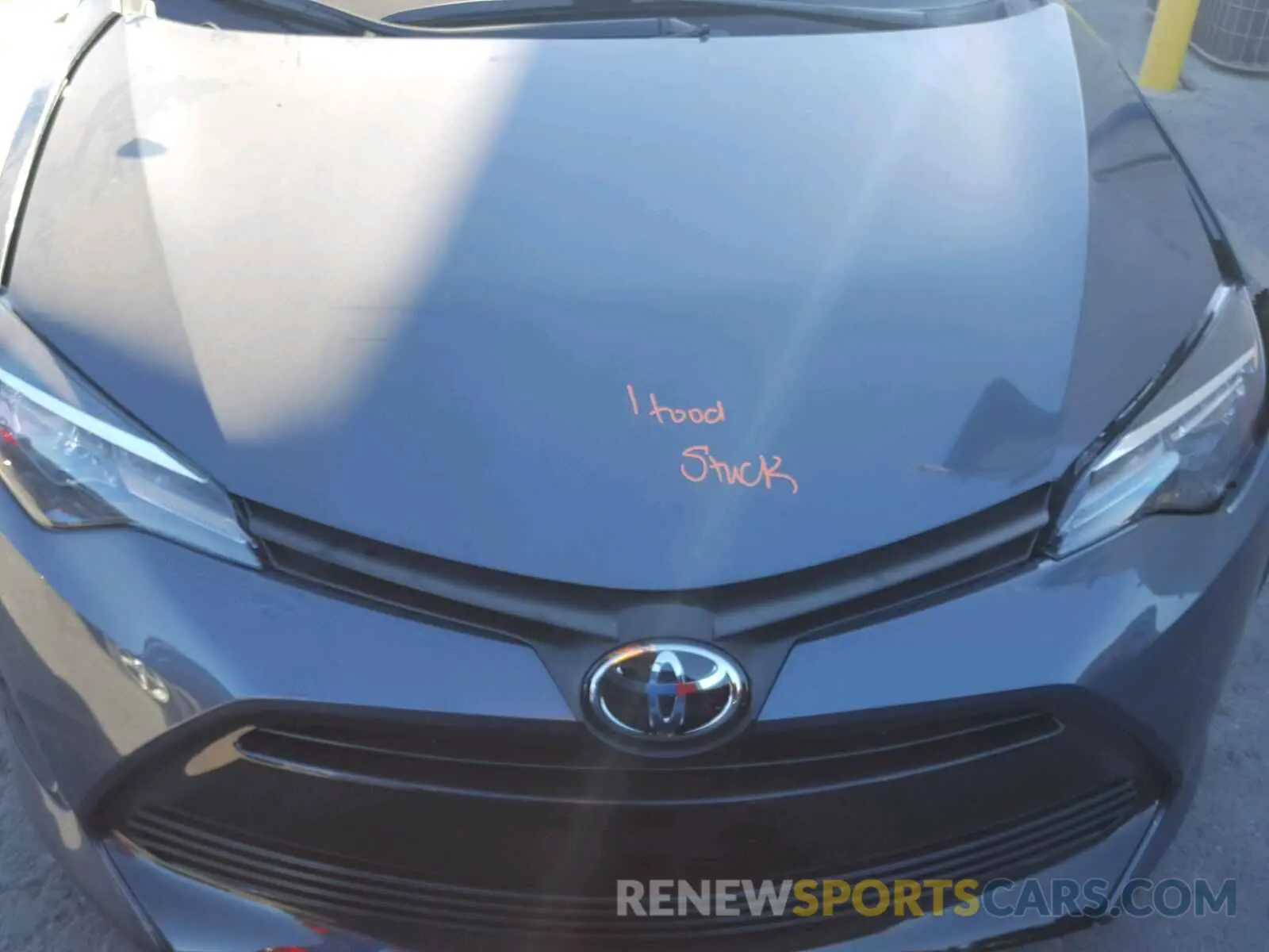 7 Photograph of a damaged car 5YFBURHE2KP878345 TOYOTA COROLLA 2019