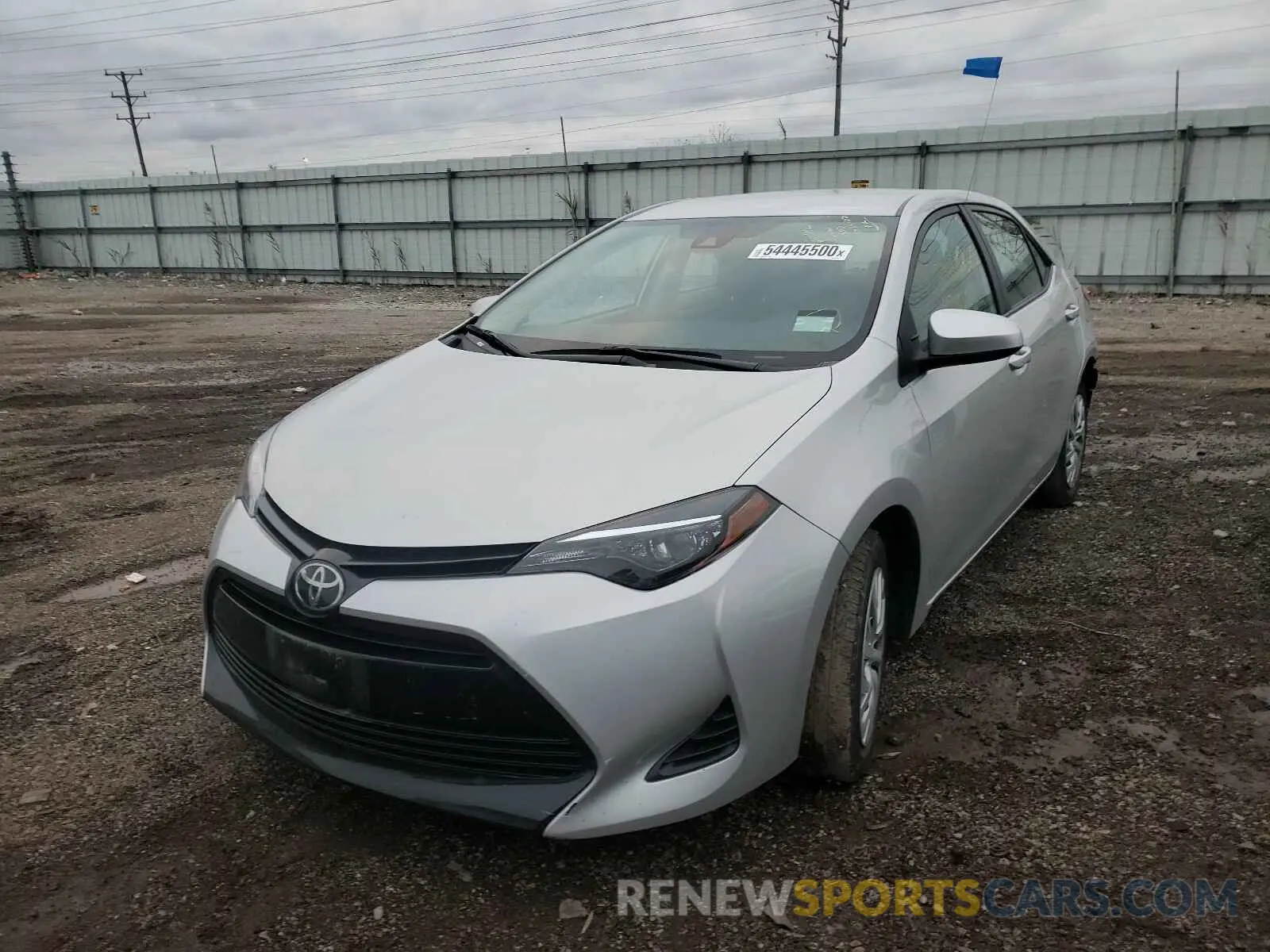 2 Photograph of a damaged car 5YFBURHE2KP885022 TOYOTA COROLLA 2019