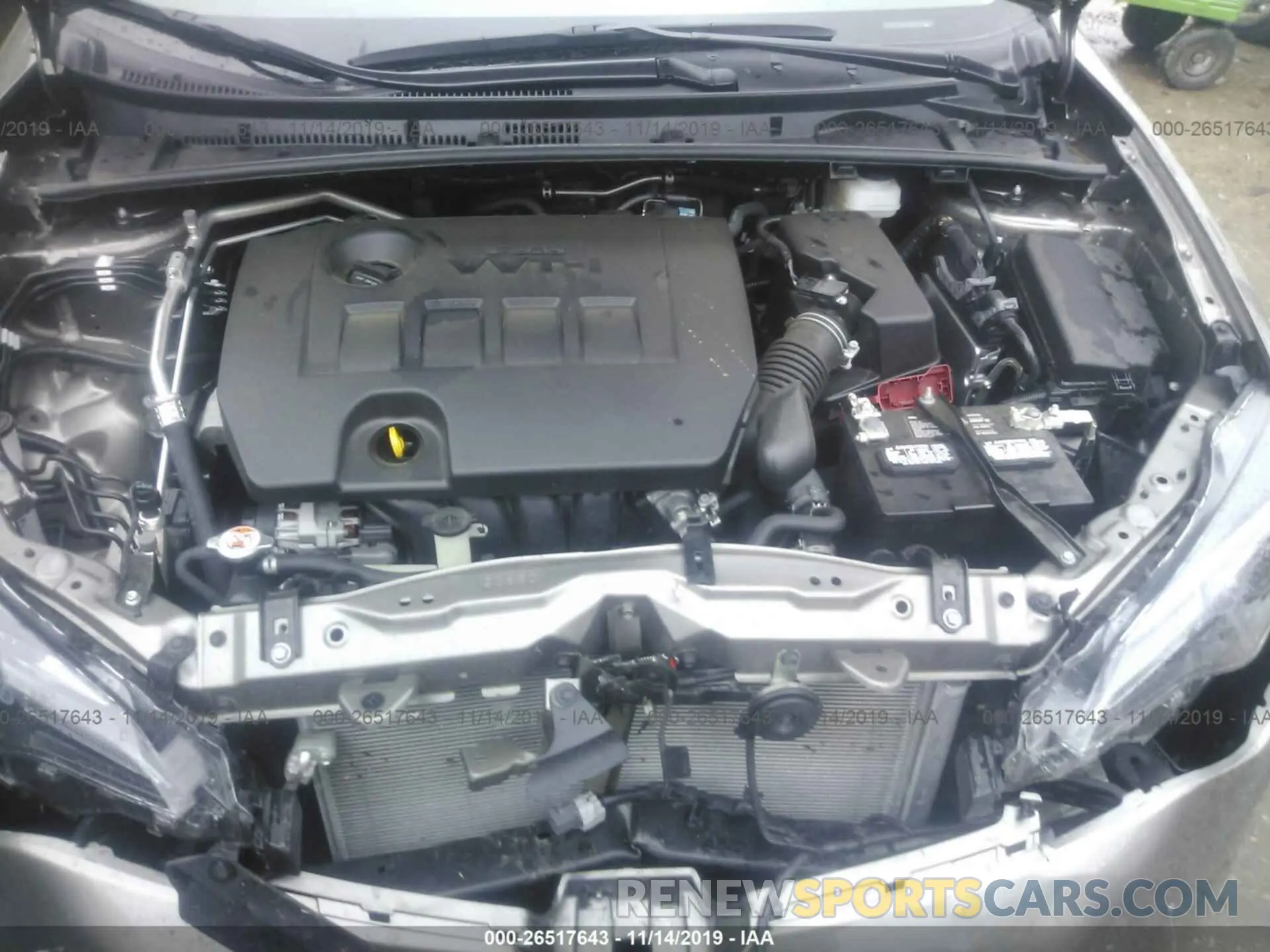 10 Photograph of a damaged car 5YFBURHE2KP896957 TOYOTA COROLLA 2019