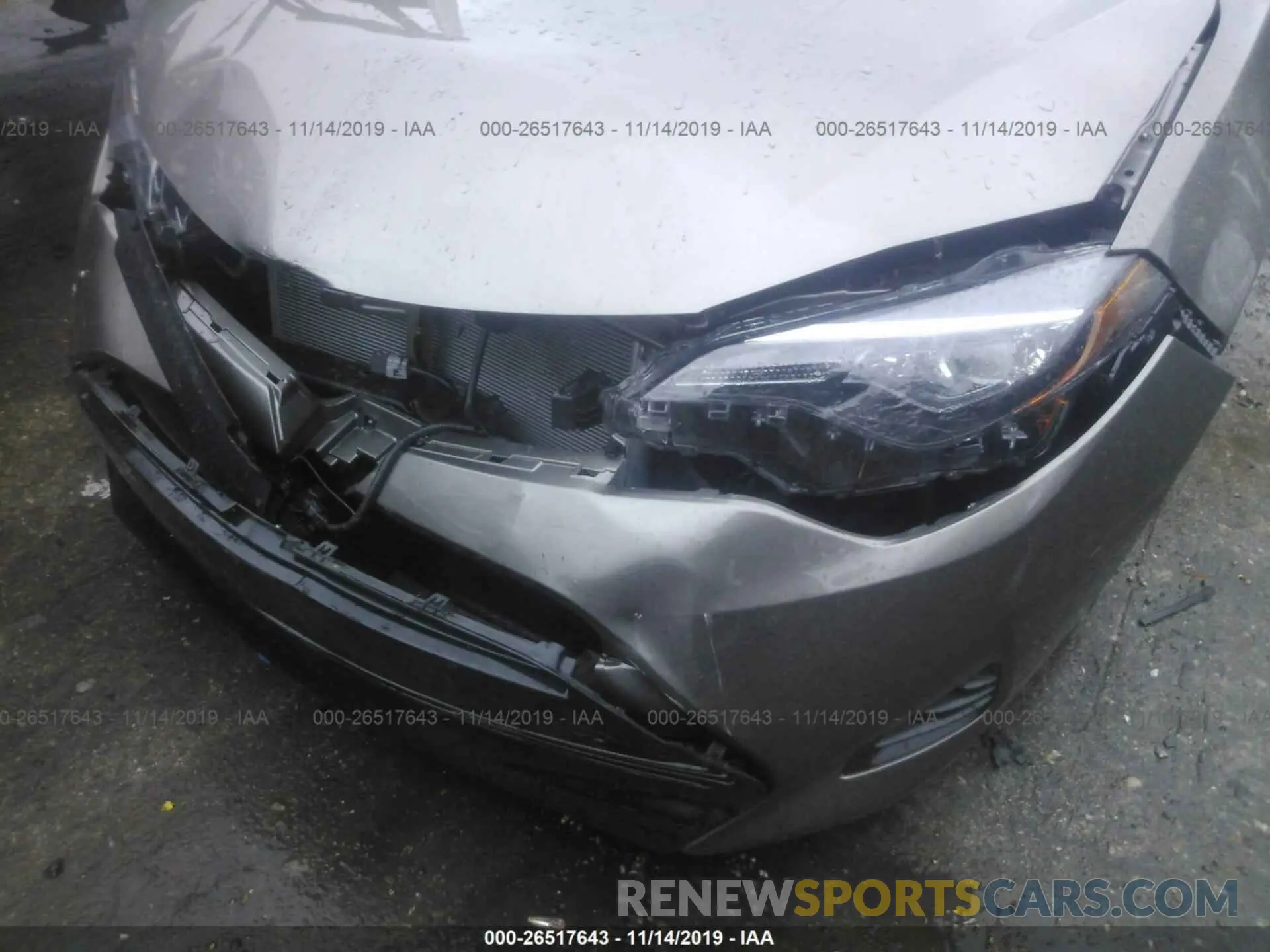 6 Photograph of a damaged car 5YFBURHE2KP896957 TOYOTA COROLLA 2019
