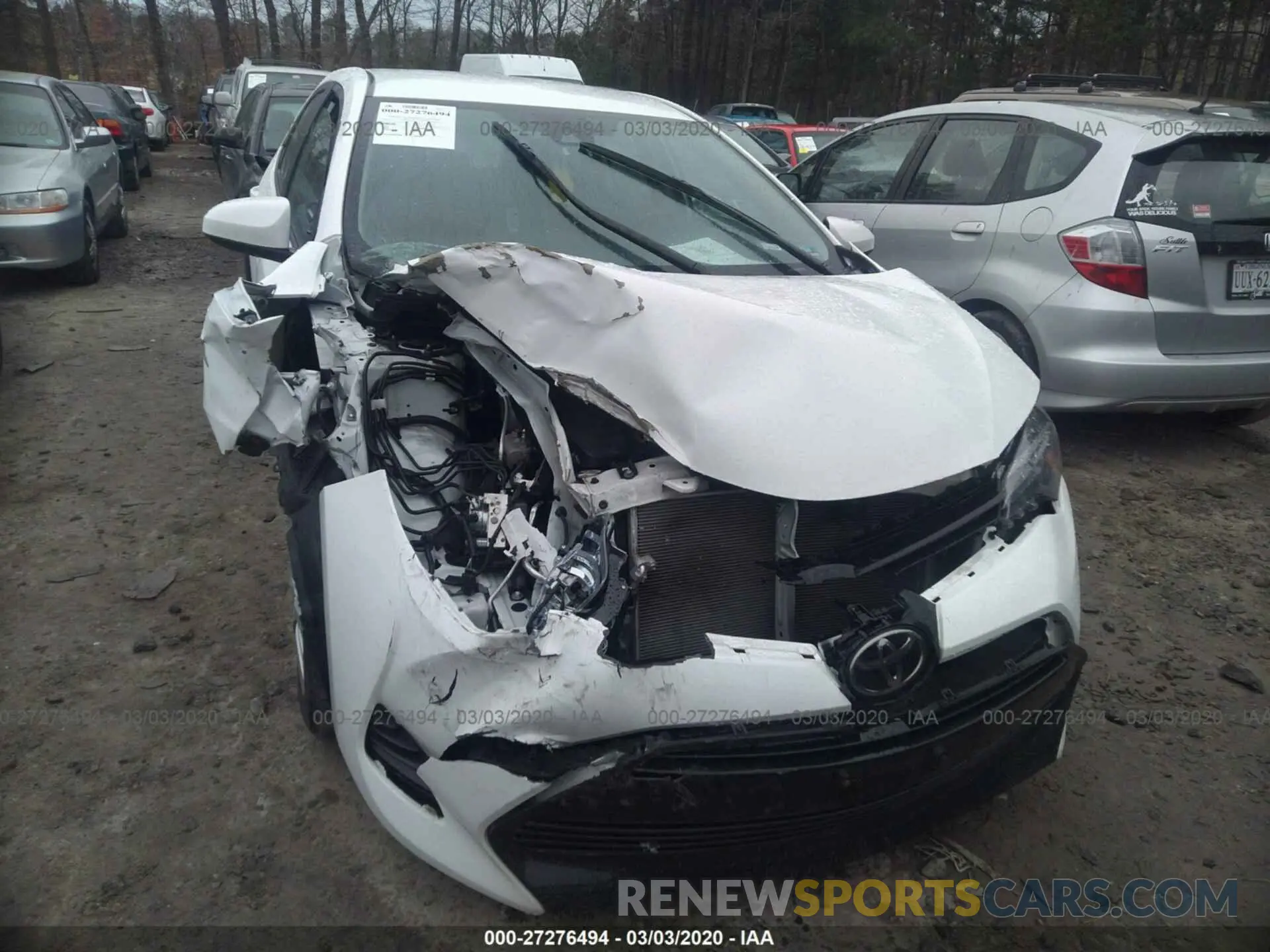 6 Photograph of a damaged car 5YFBURHE2KP898594 TOYOTA COROLLA 2019