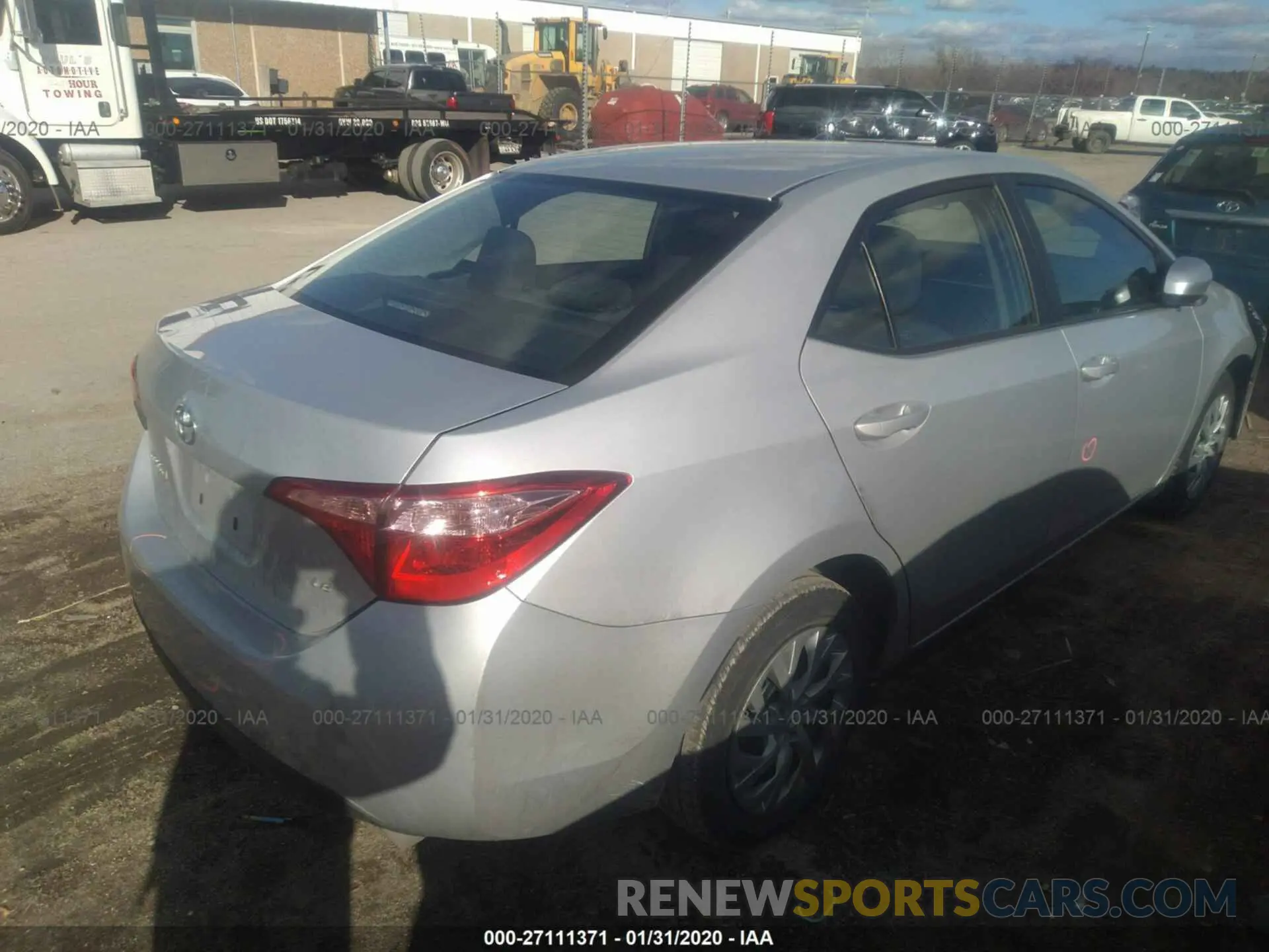 4 Фотография поврежденного автомобиля 5YFBURHE2KP900571 TOYOTA COROLLA 2019