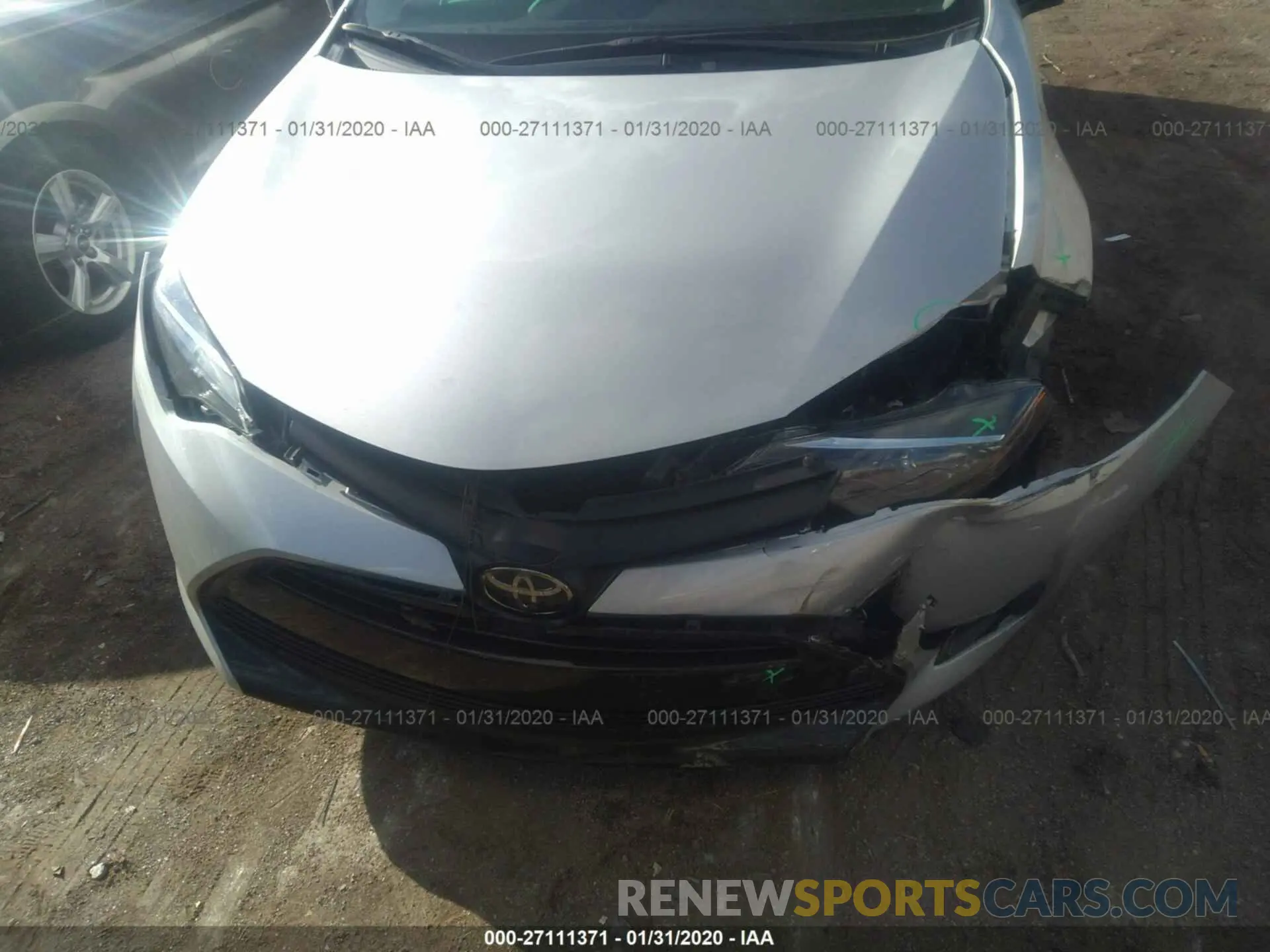 6 Фотография поврежденного автомобиля 5YFBURHE2KP900571 TOYOTA COROLLA 2019
