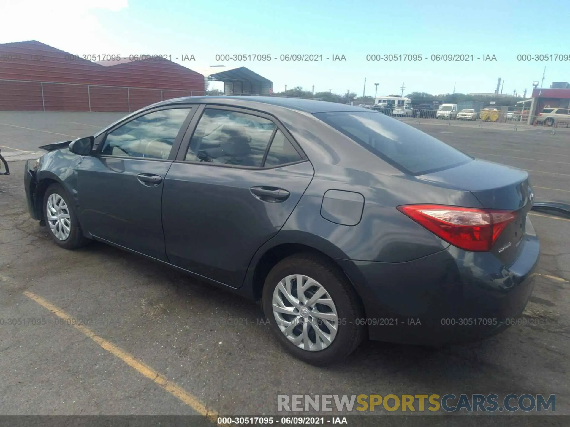 3 Photograph of a damaged car 5YFBURHE2KP908380 TOYOTA COROLLA 2019