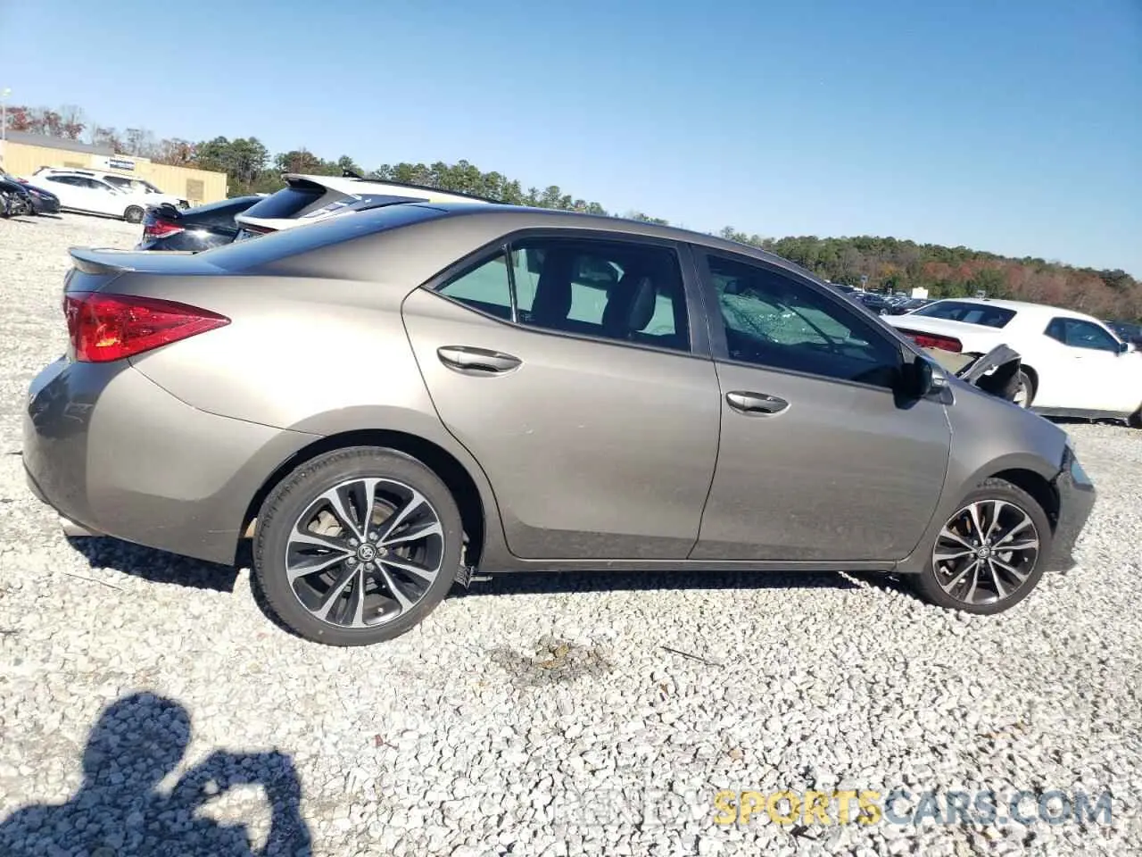 3 Photograph of a damaged car 5YFBURHE2KP909626 TOYOTA COROLLA 2019