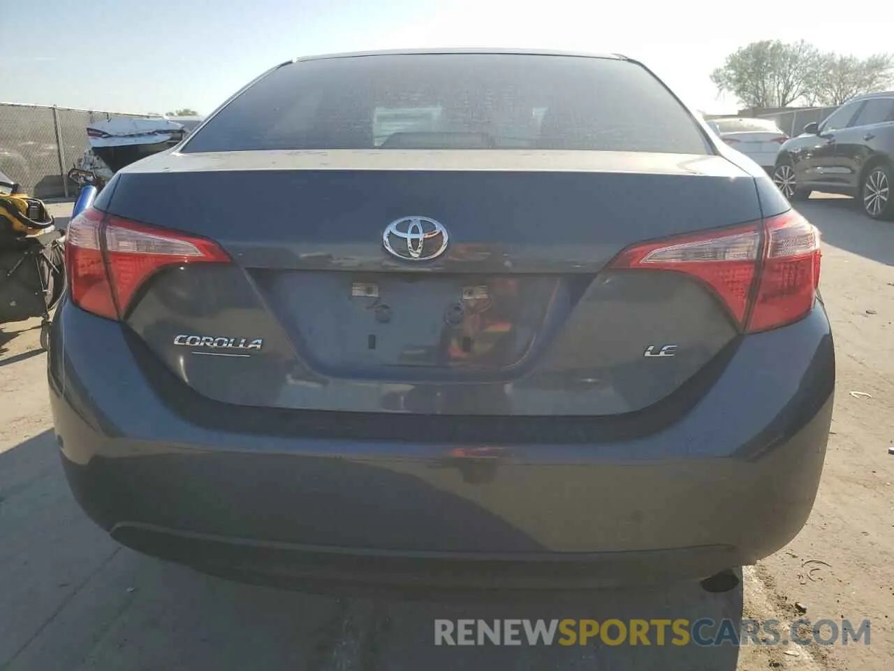 6 Photograph of a damaged car 5YFBURHE2KP909660 TOYOTA COROLLA 2019