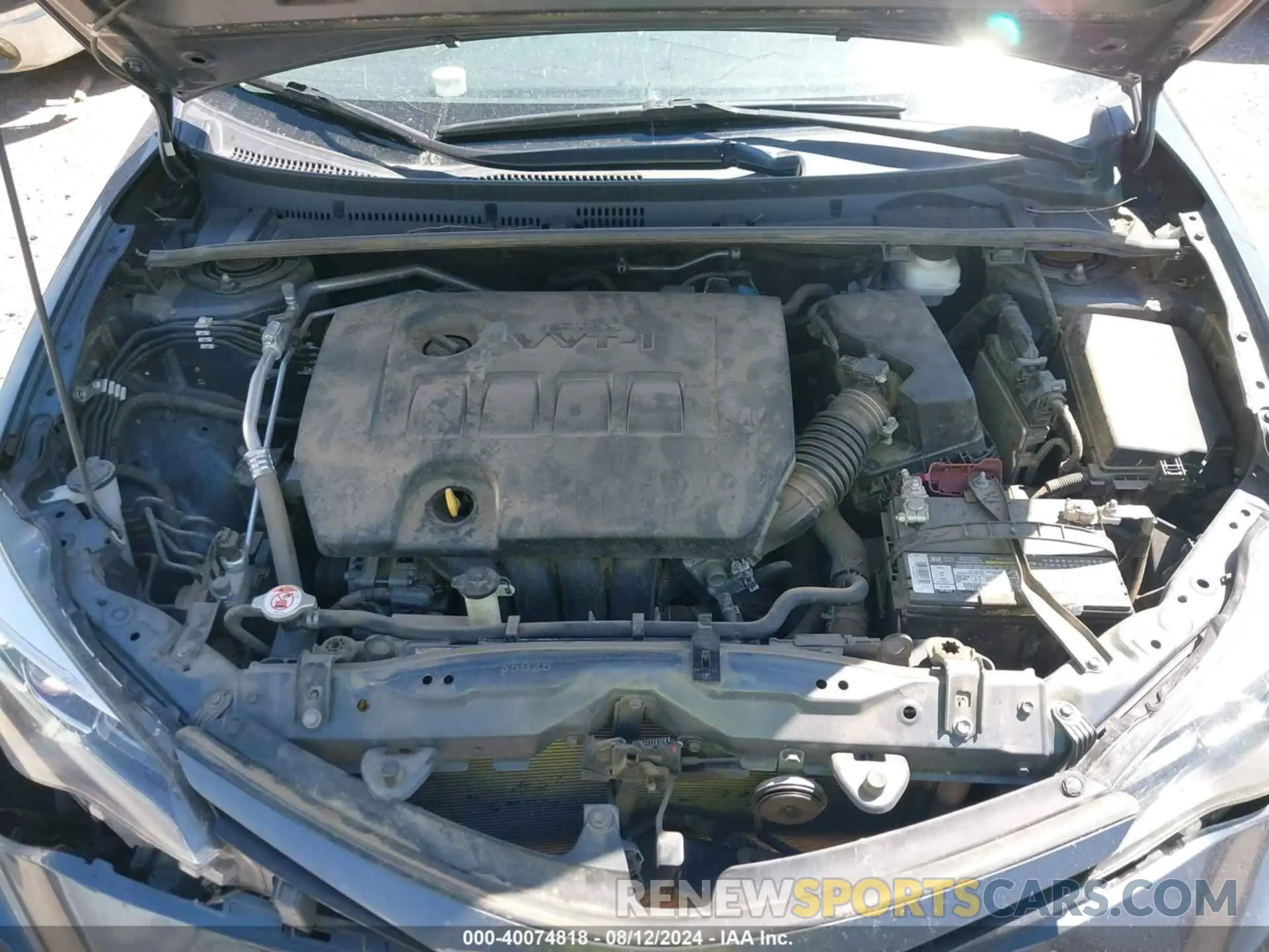 10 Photograph of a damaged car 5YFBURHE2KP910307 TOYOTA COROLLA 2019