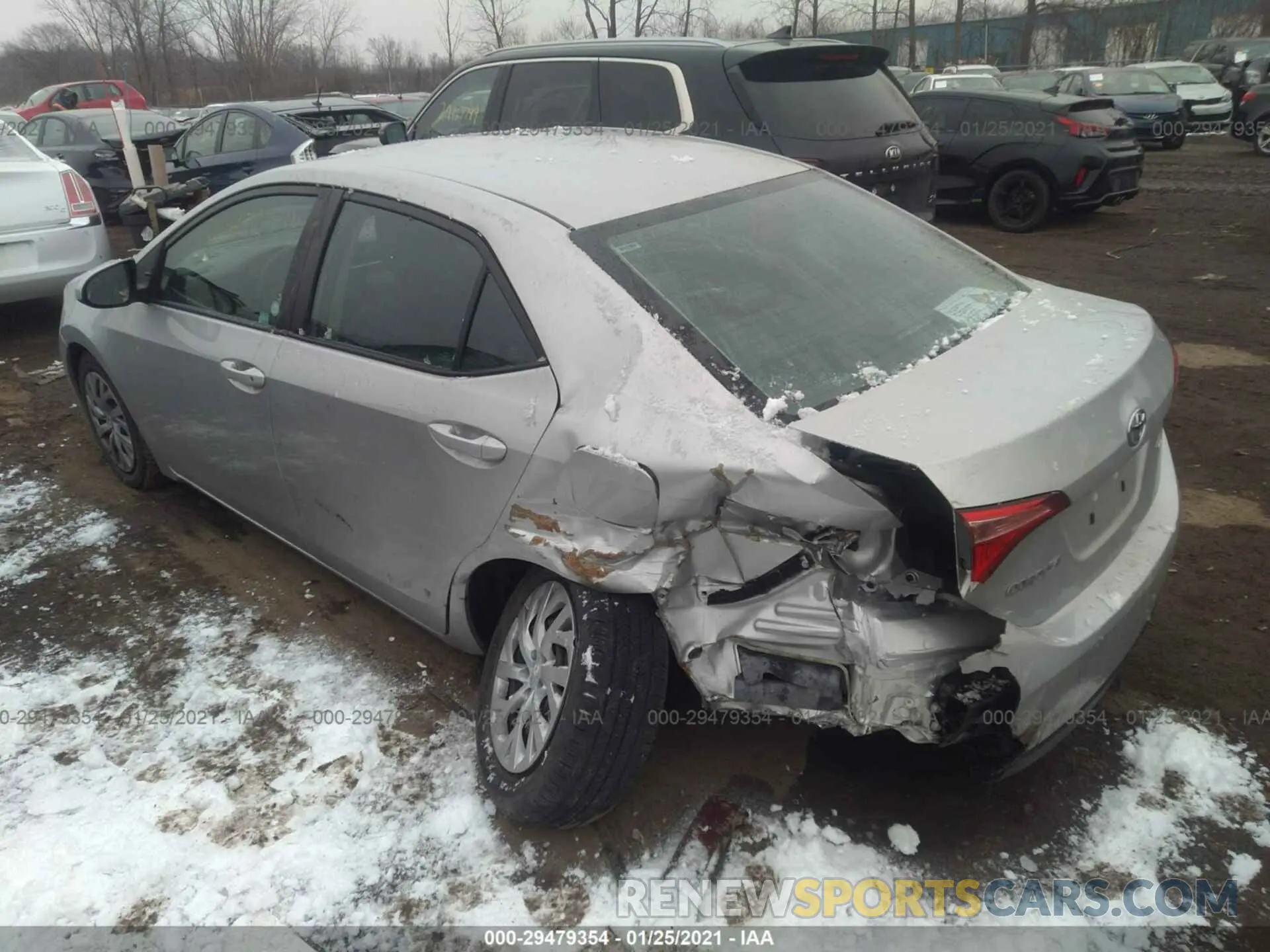 3 Photograph of a damaged car 5YFBURHE2KP910923 TOYOTA COROLLA 2019