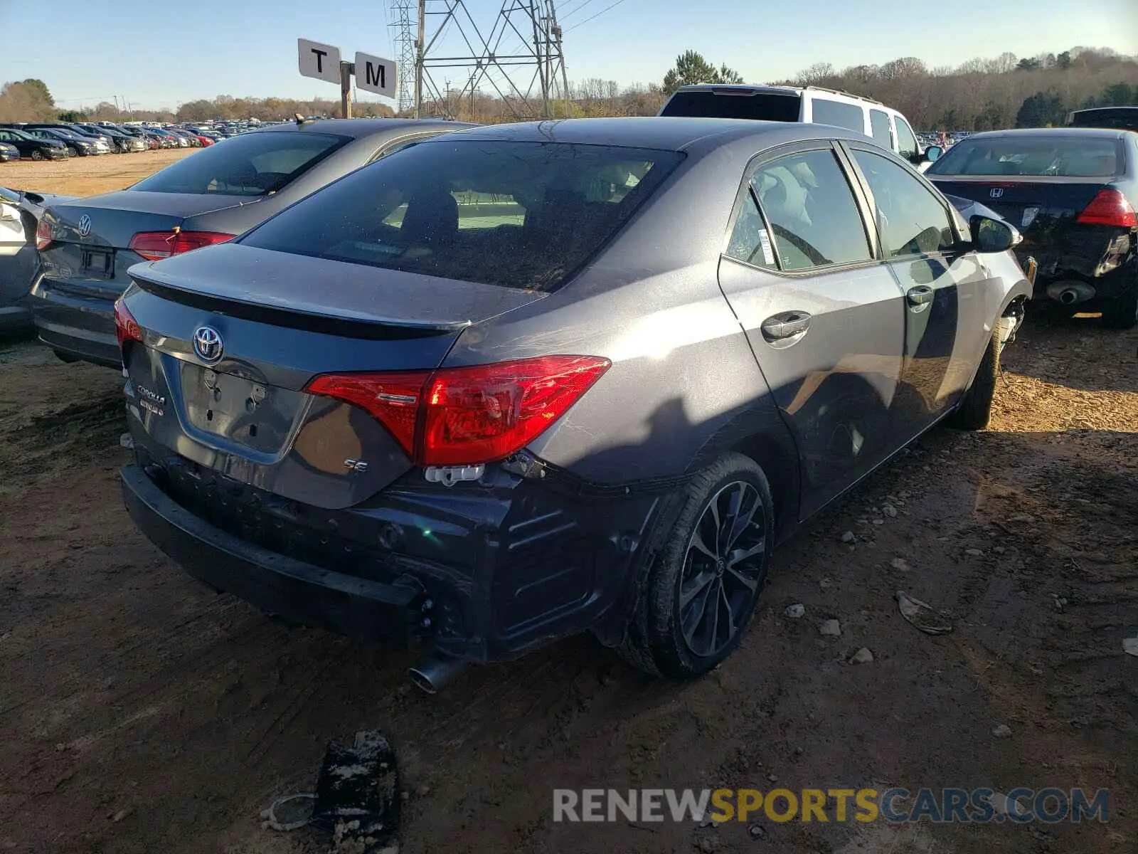4 Photograph of a damaged car 5YFBURHE2KP917404 TOYOTA COROLLA 2019
