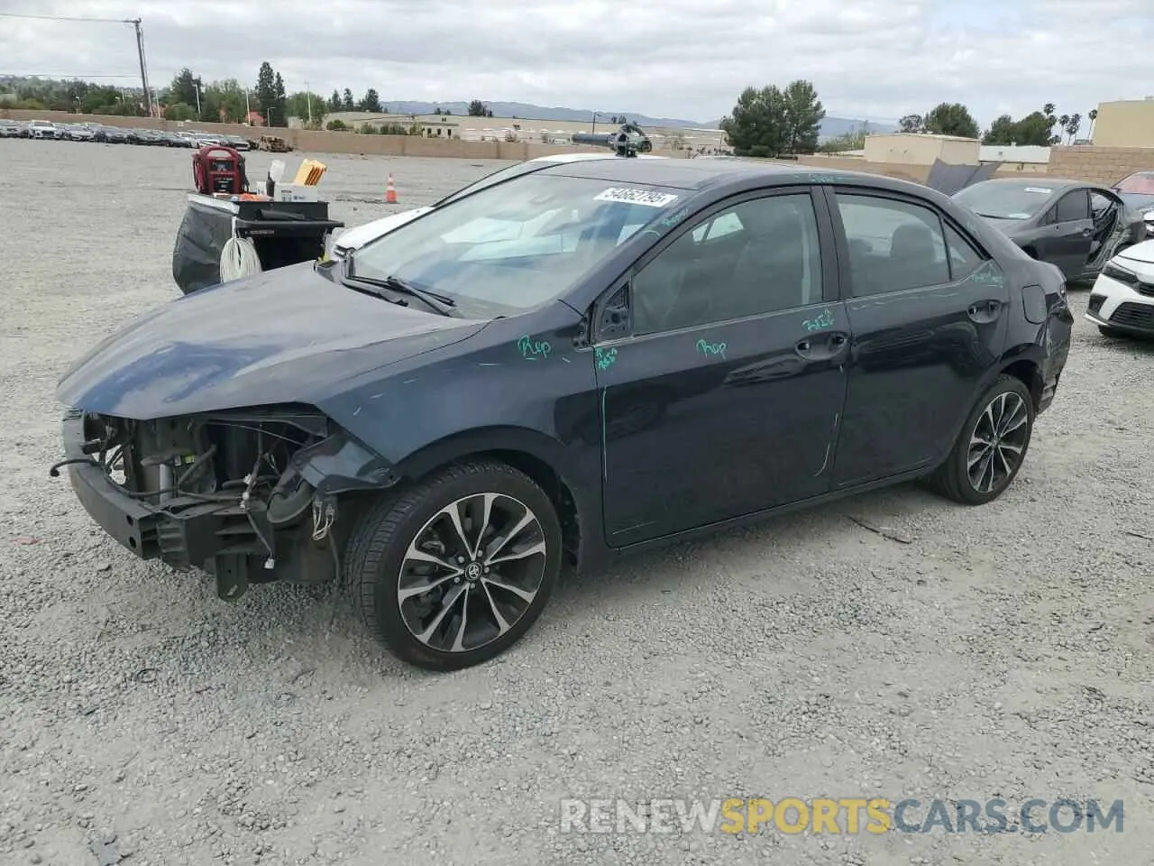 1 Фотография поврежденного автомобиля 5YFBURHE2KP920979 TOYOTA COROLLA 2019