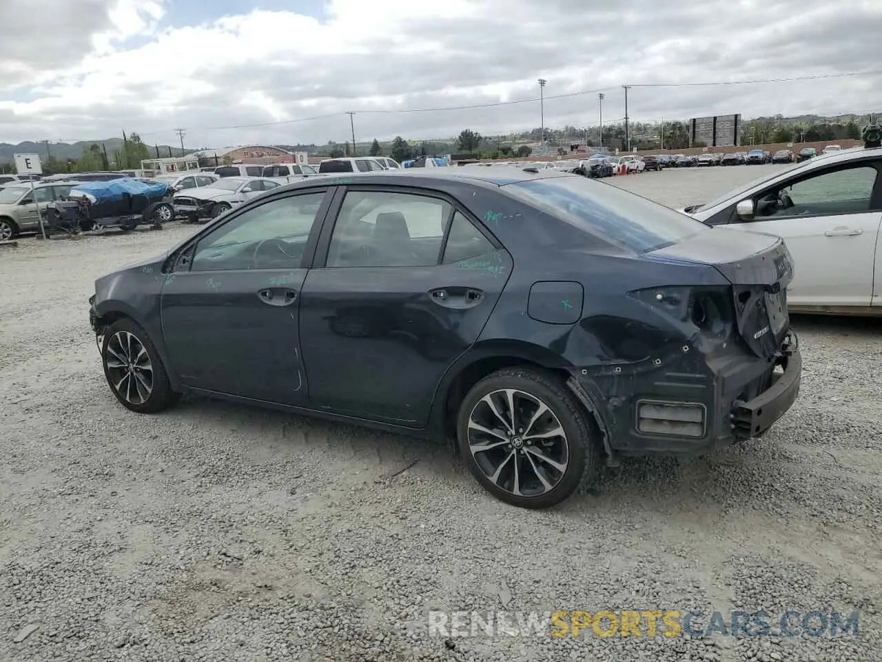 2 Фотография поврежденного автомобиля 5YFBURHE2KP920979 TOYOTA COROLLA 2019