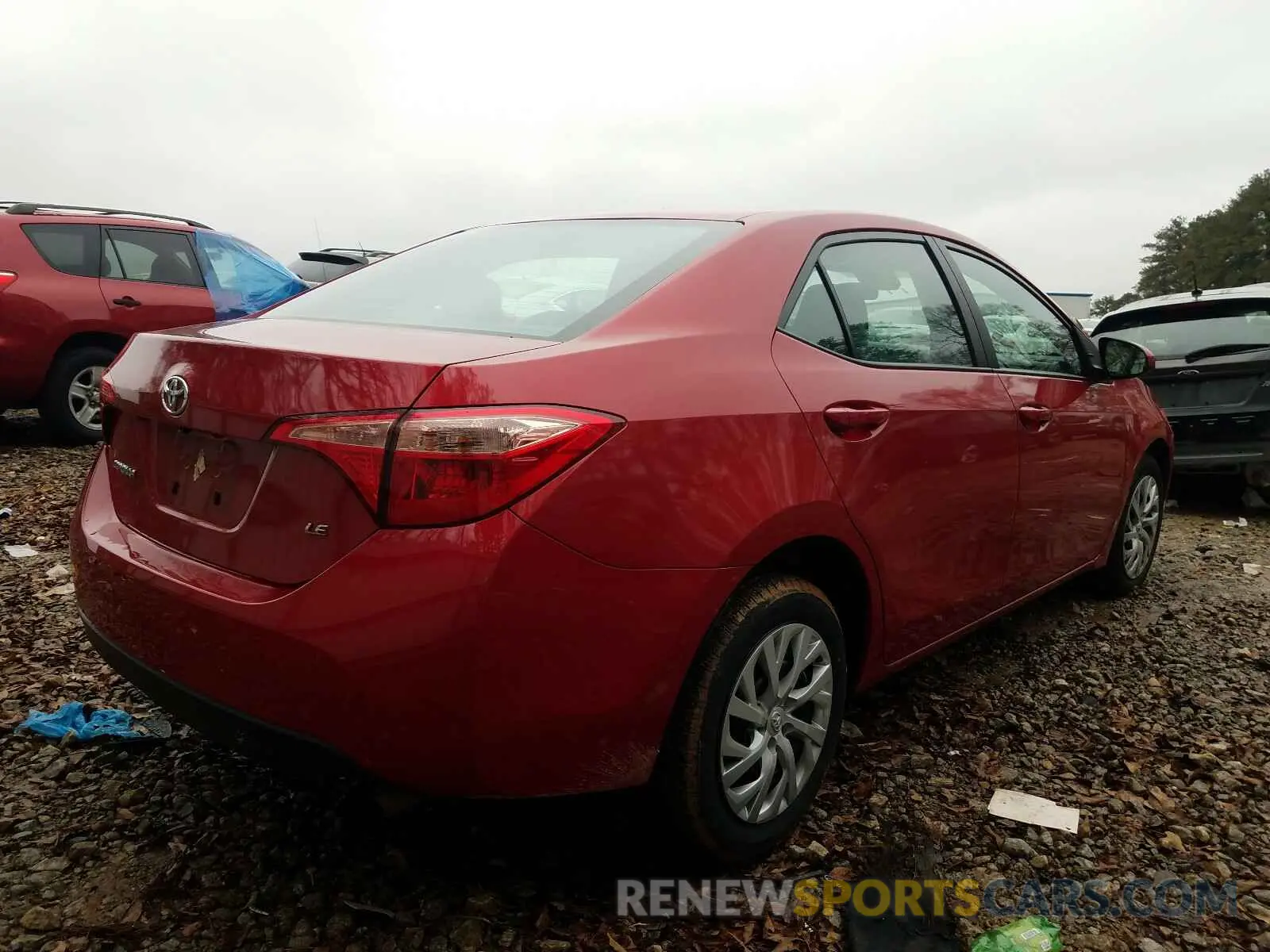 4 Photograph of a damaged car 5YFBURHE2KP922506 TOYOTA COROLLA 2019
