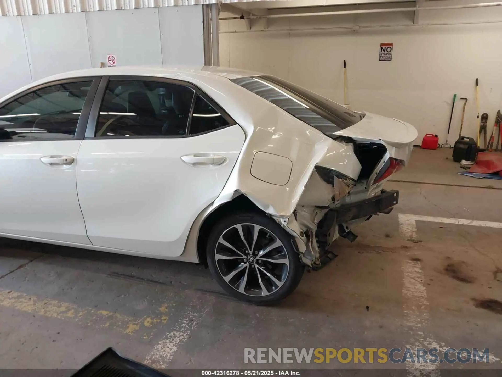 6 Фотография поврежденного автомобиля 5YFBURHE2KP924014 TOYOTA COROLLA 2019