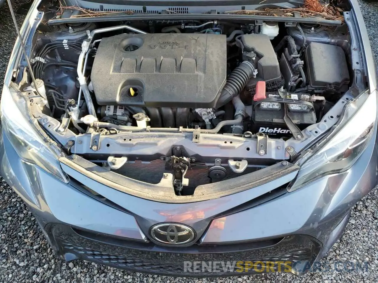 11 Photograph of a damaged car 5YFBURHE2KP924143 TOYOTA COROLLA 2019