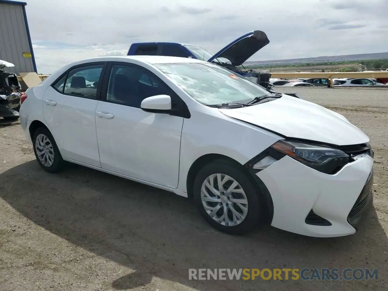 4 Photograph of a damaged car 5YFBURHE2KP924224 TOYOTA COROLLA 2019
