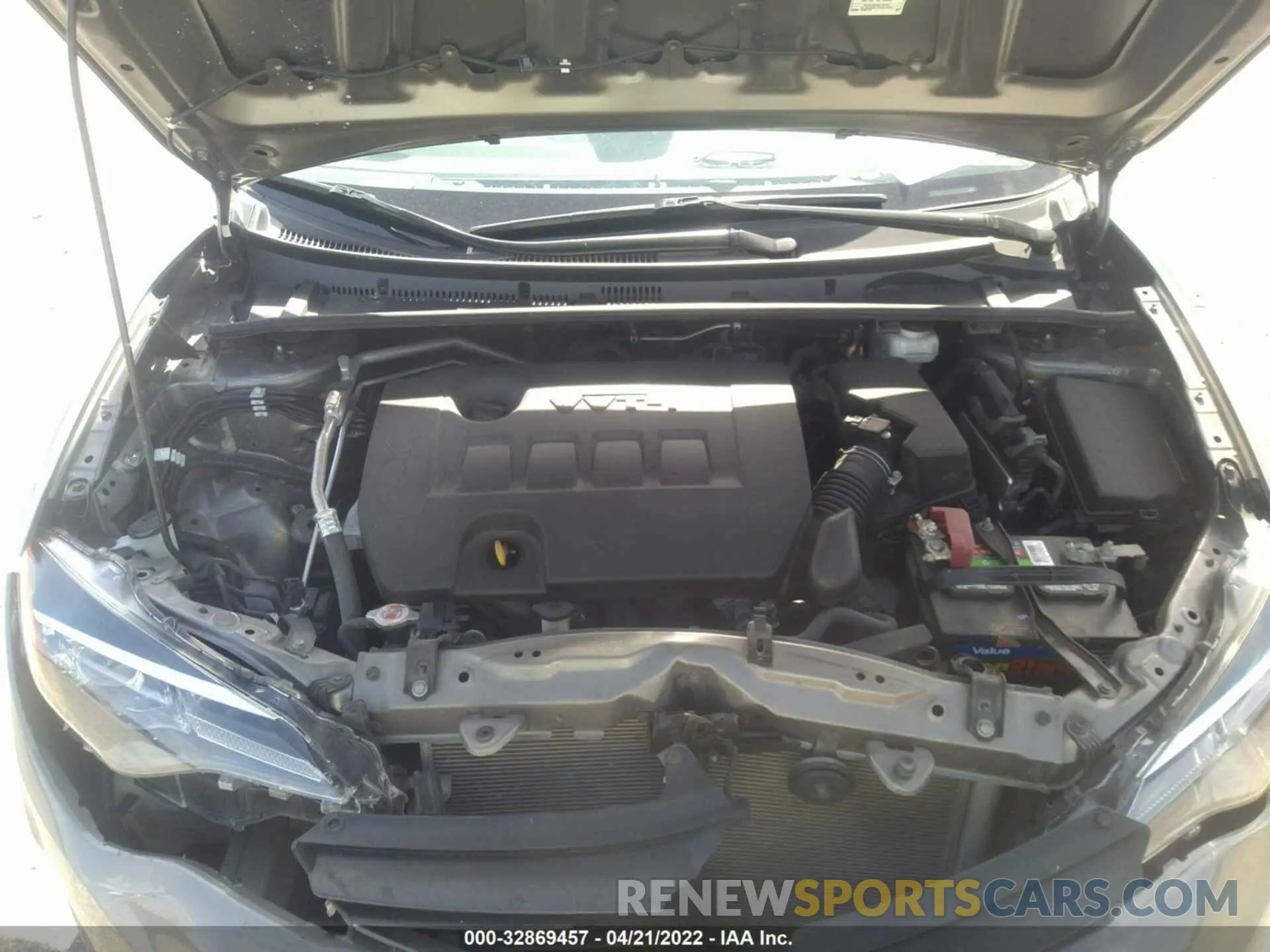 10 Photograph of a damaged car 5YFBURHE2KP932839 TOYOTA COROLLA 2019